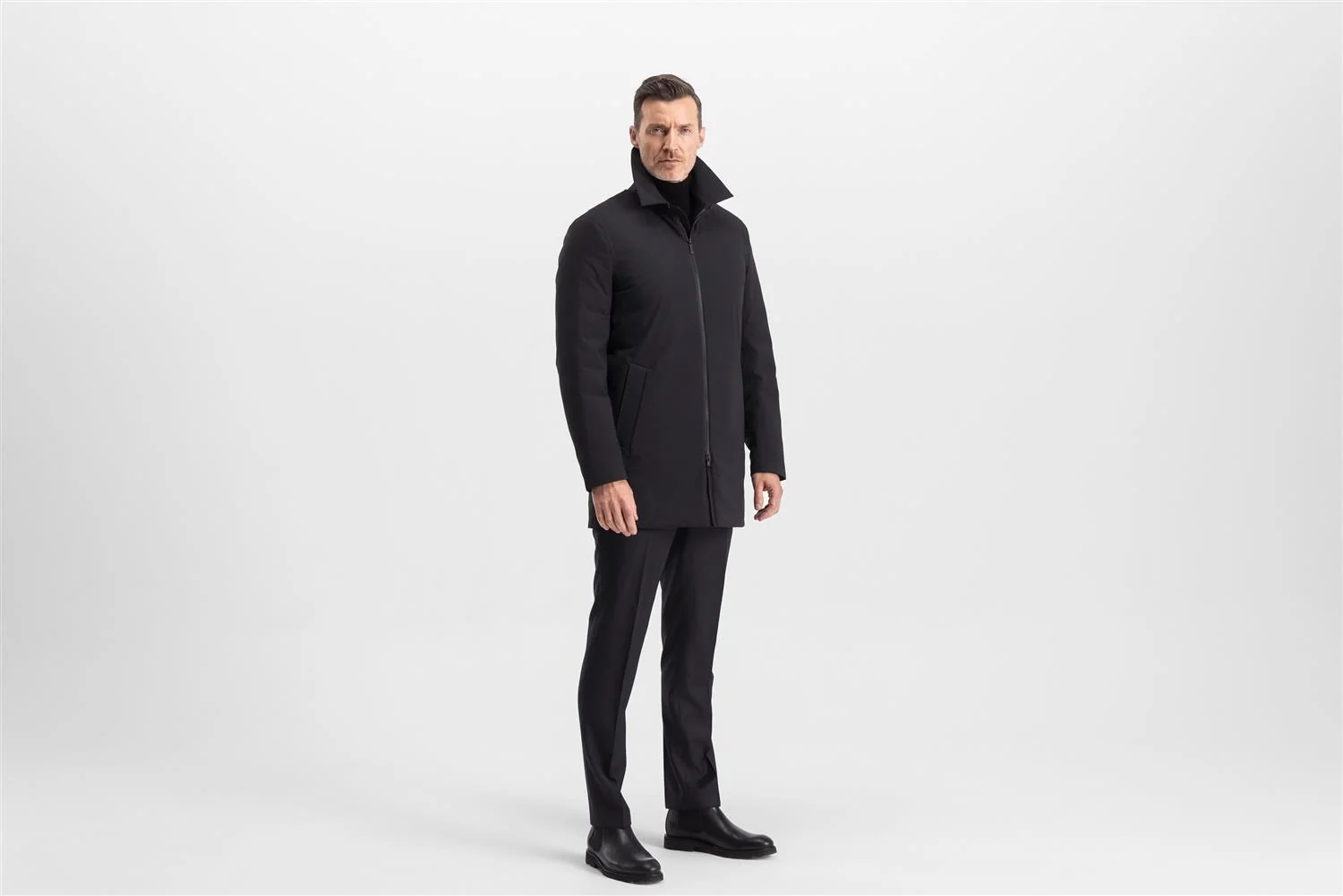 Quantum coat Black - Image 3