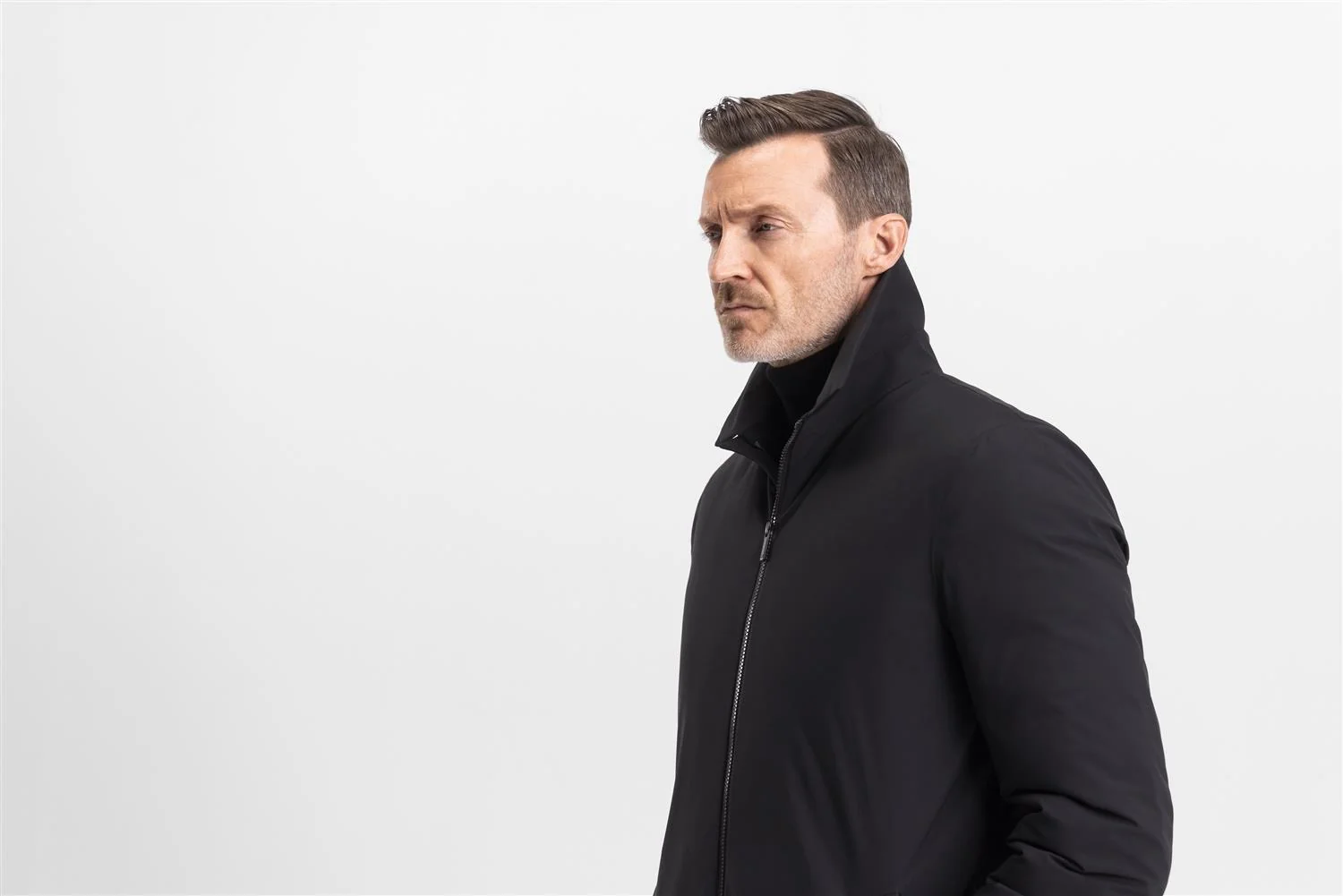 Quantum coat Black - Image 6