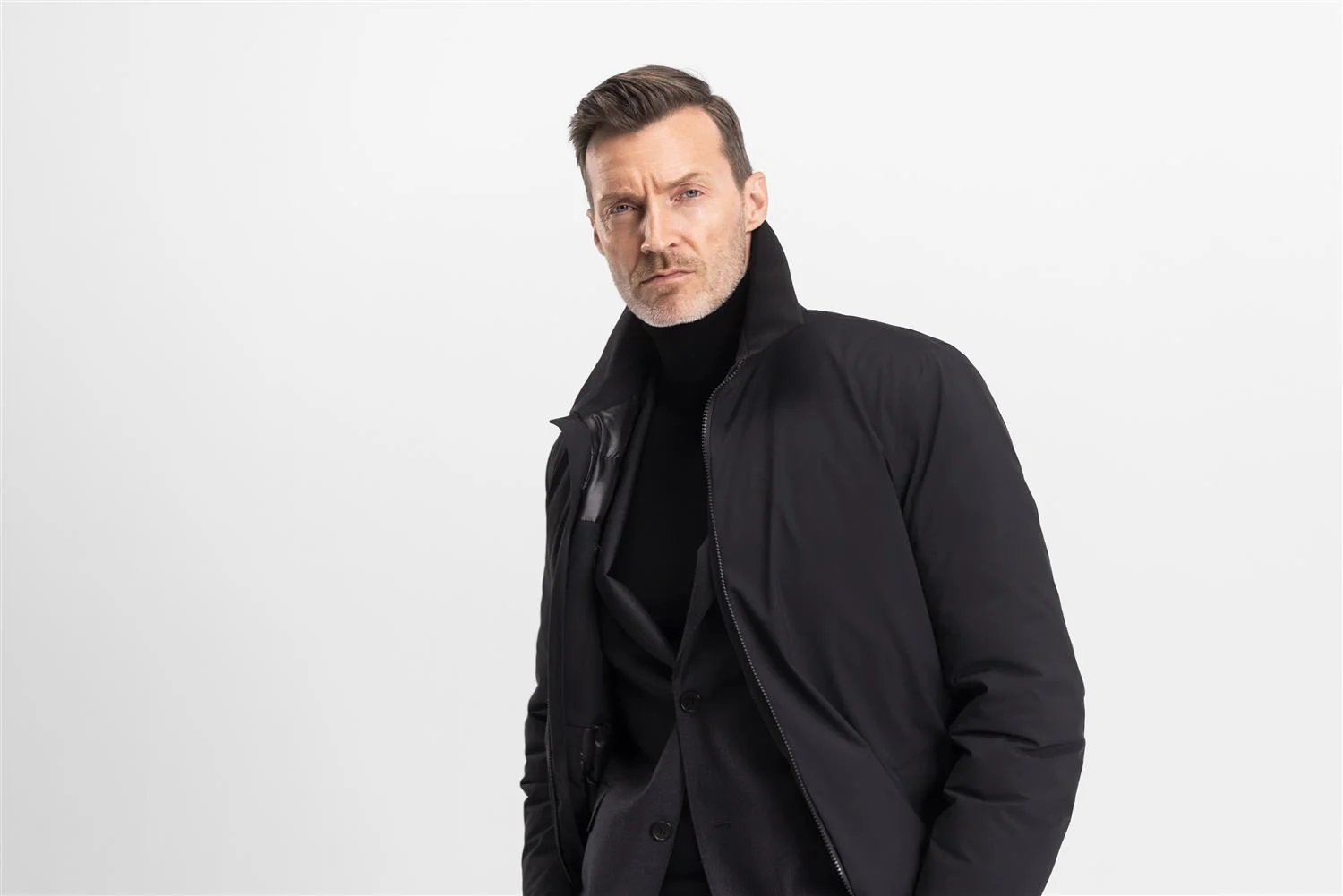 Quantum coat Black - Image 7