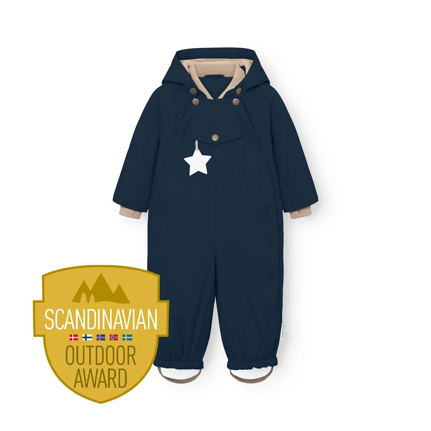 MATWISTI fleece lined snowsuit Outer Space