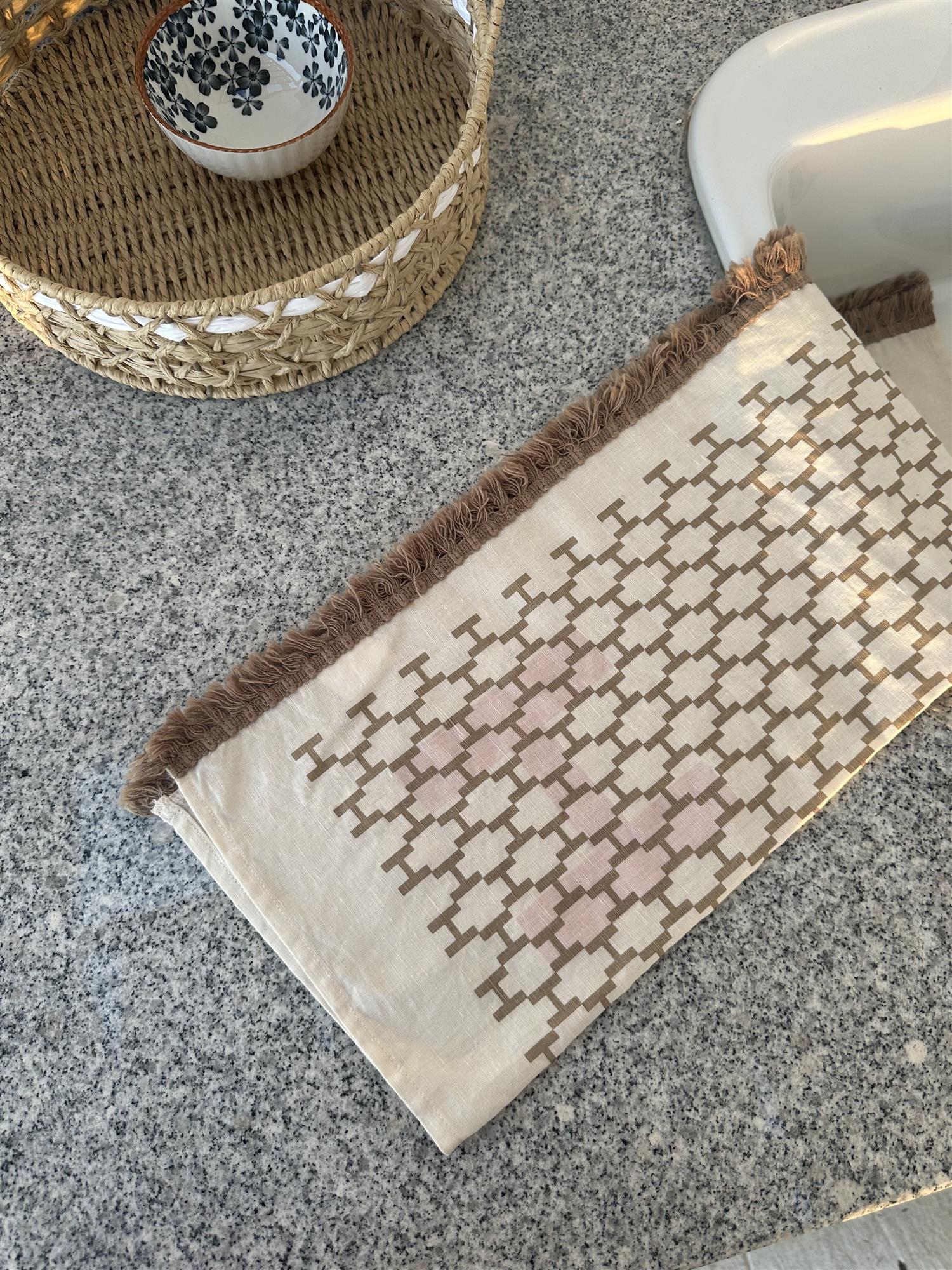 LINEN TOWEL  Beige Tavertine - Image 4
