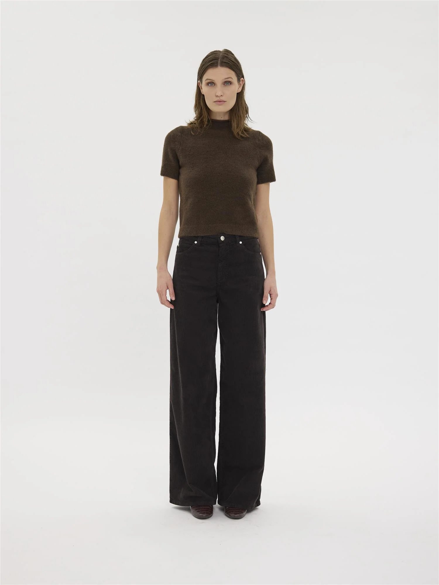 Abbyfv 393 Dark Coffee Corduroy - Image 2