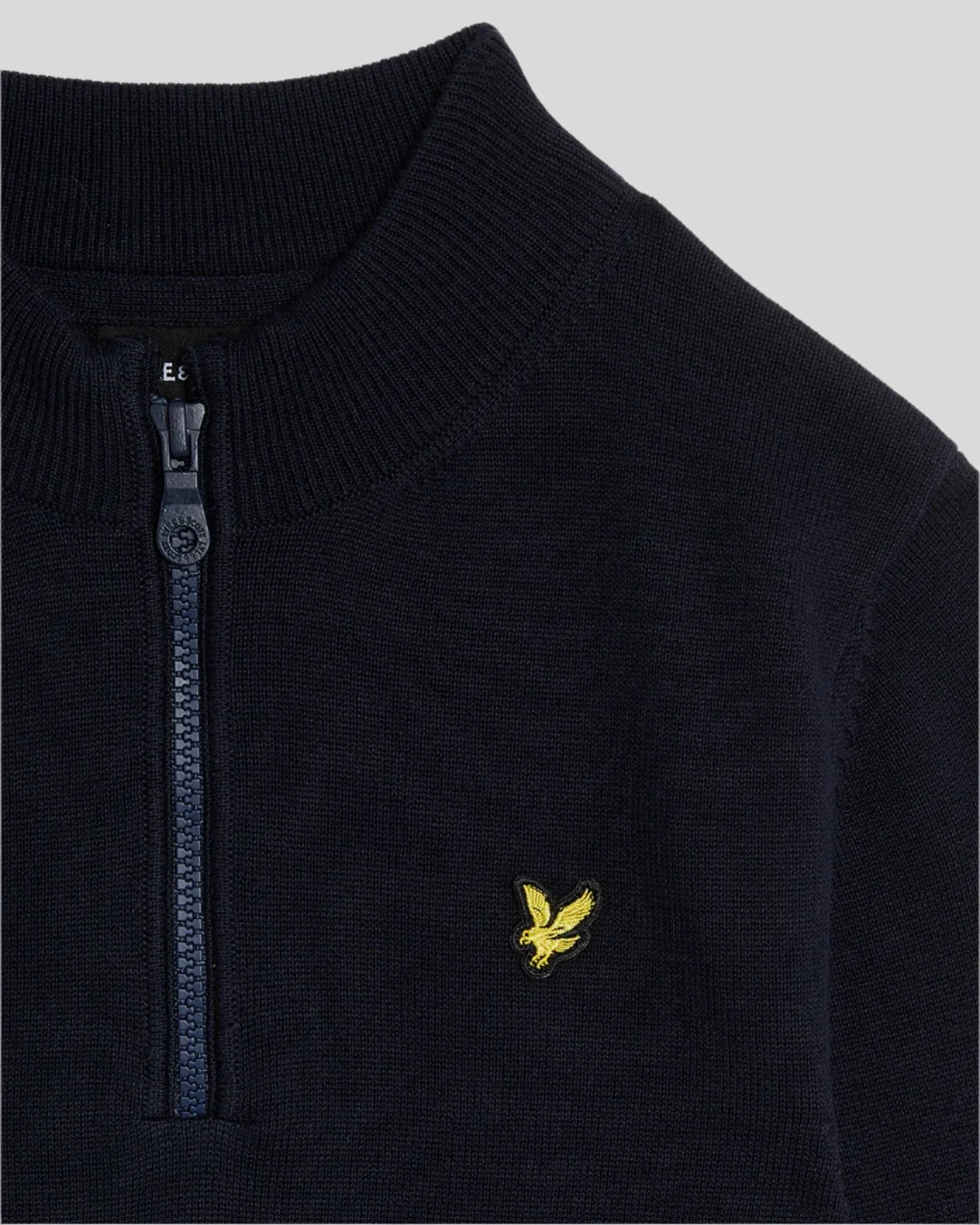 1/4 Zip Jumper Dark Navy - Image 2