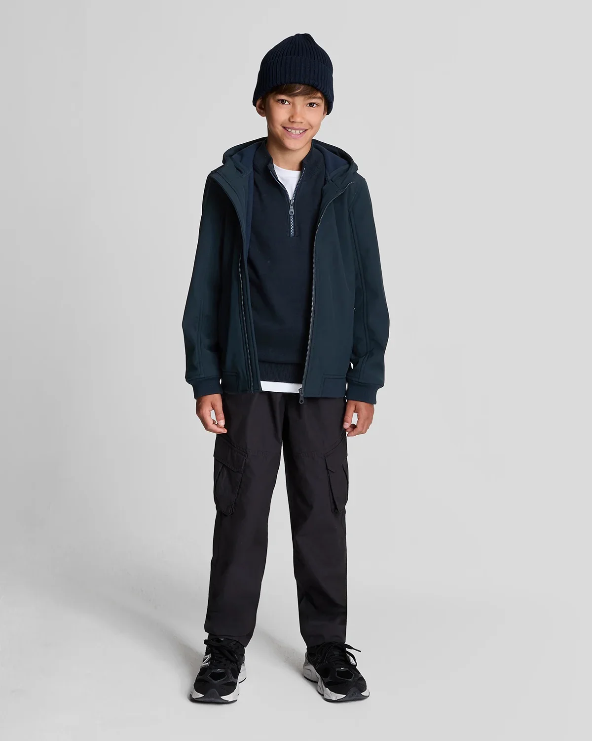 1/4 Zip Jumper Dark Navy - Image 5