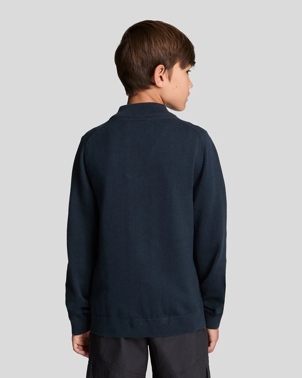 1/4 Zip Jumper Dark Navy - Image 6