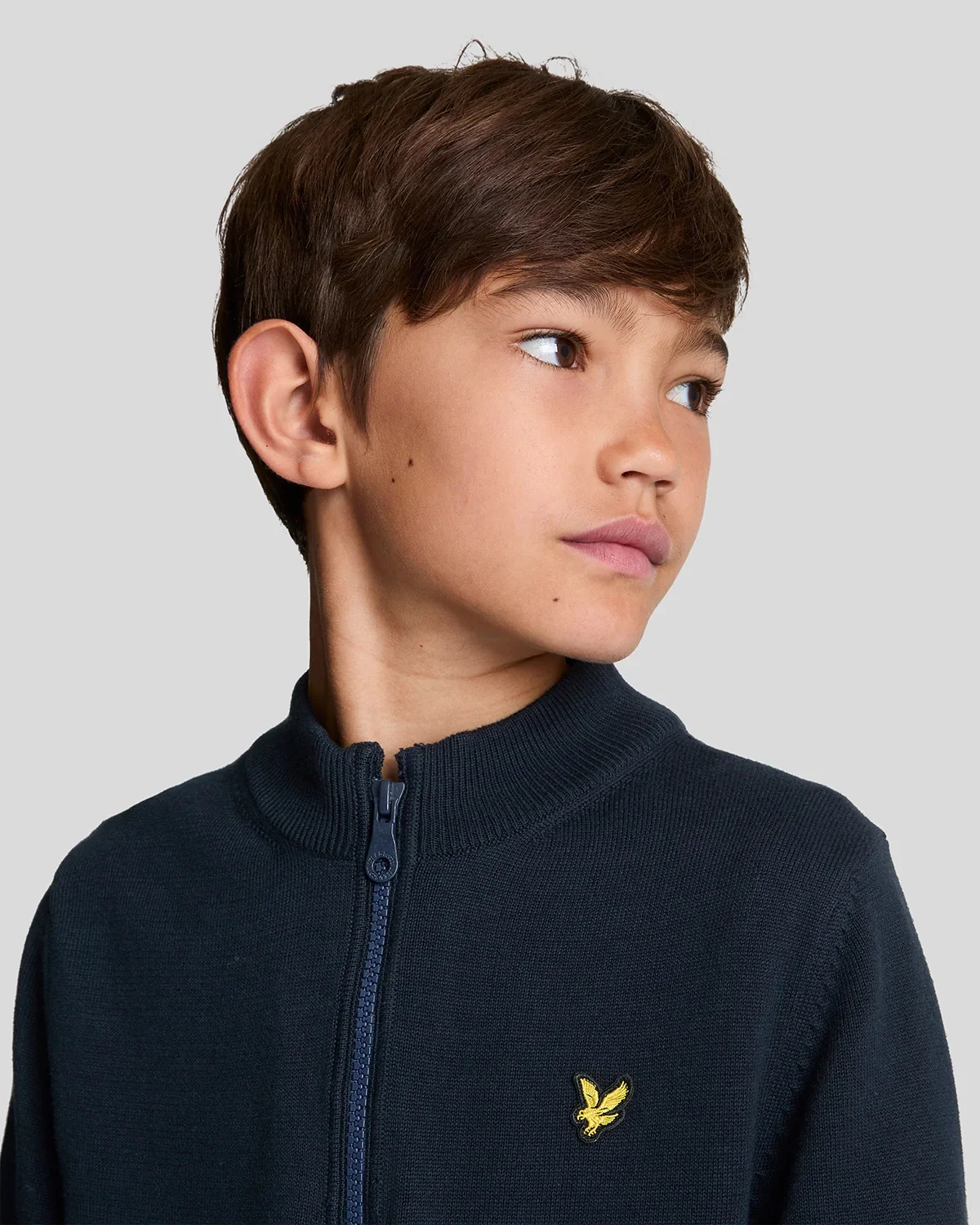1/4 Zip Jumper Dark Navy - Image 7