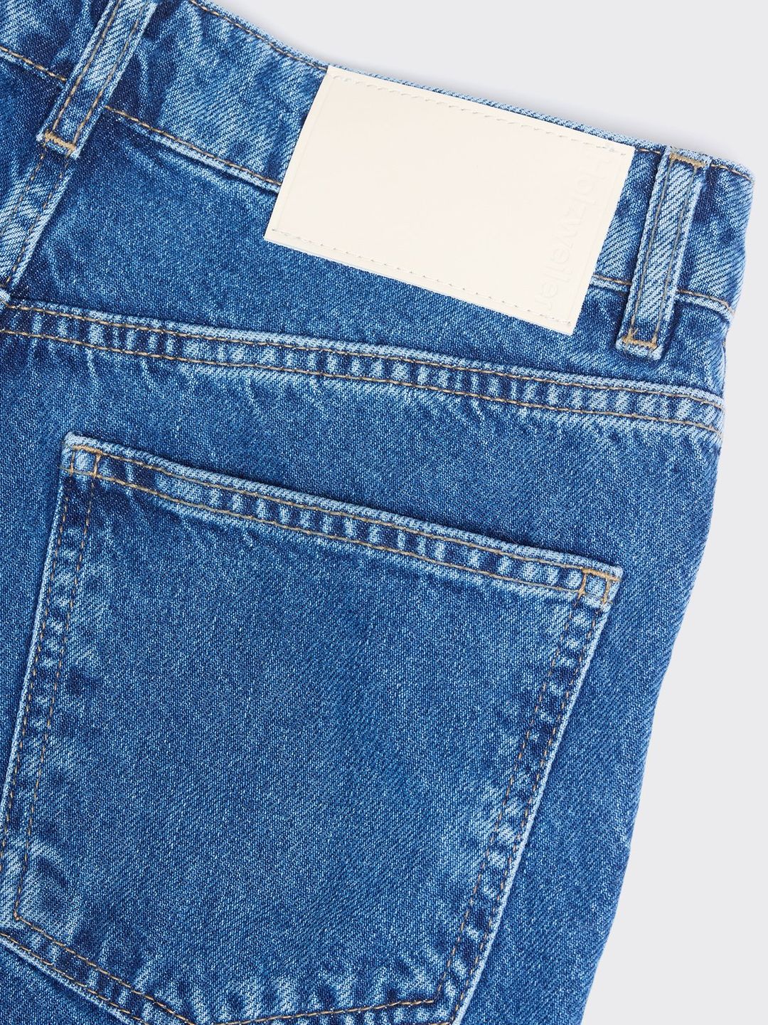 W Wide Jeans Mid Blue - Image 5