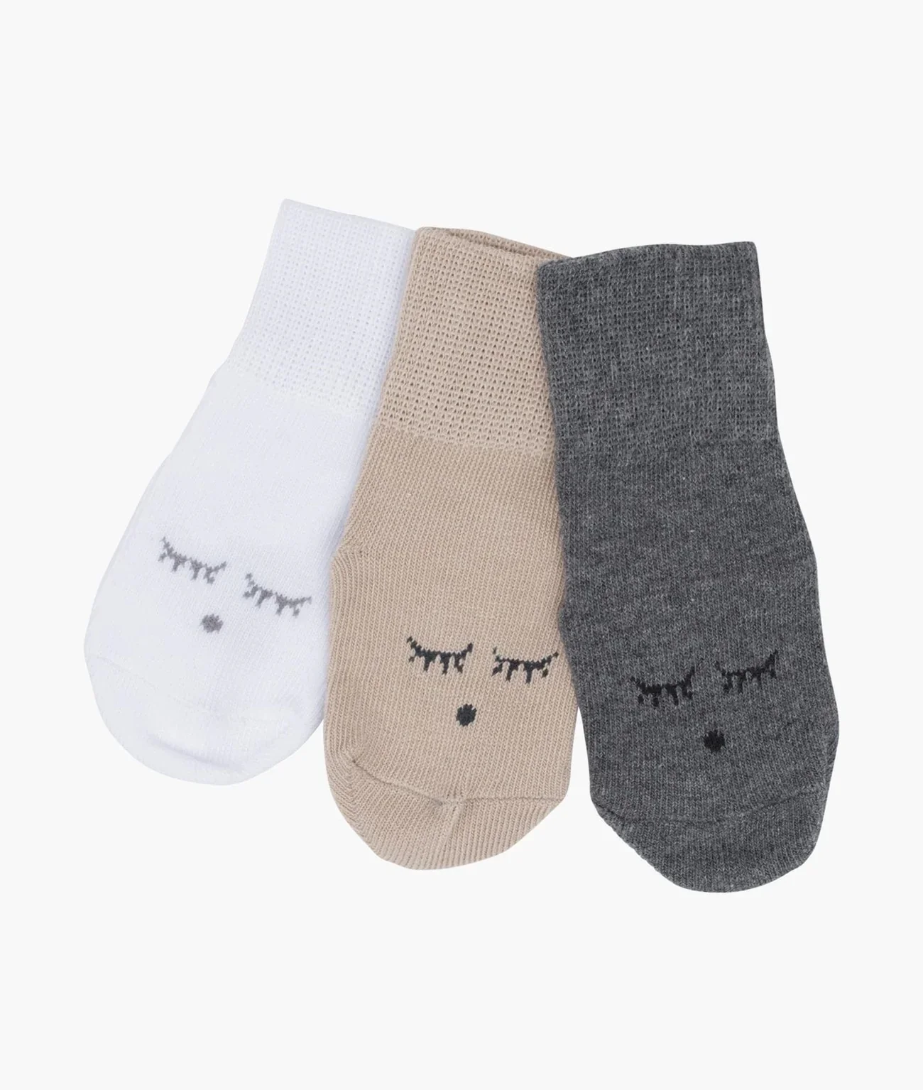 Sleeping cutie Socks  Dark Grey - Image 4