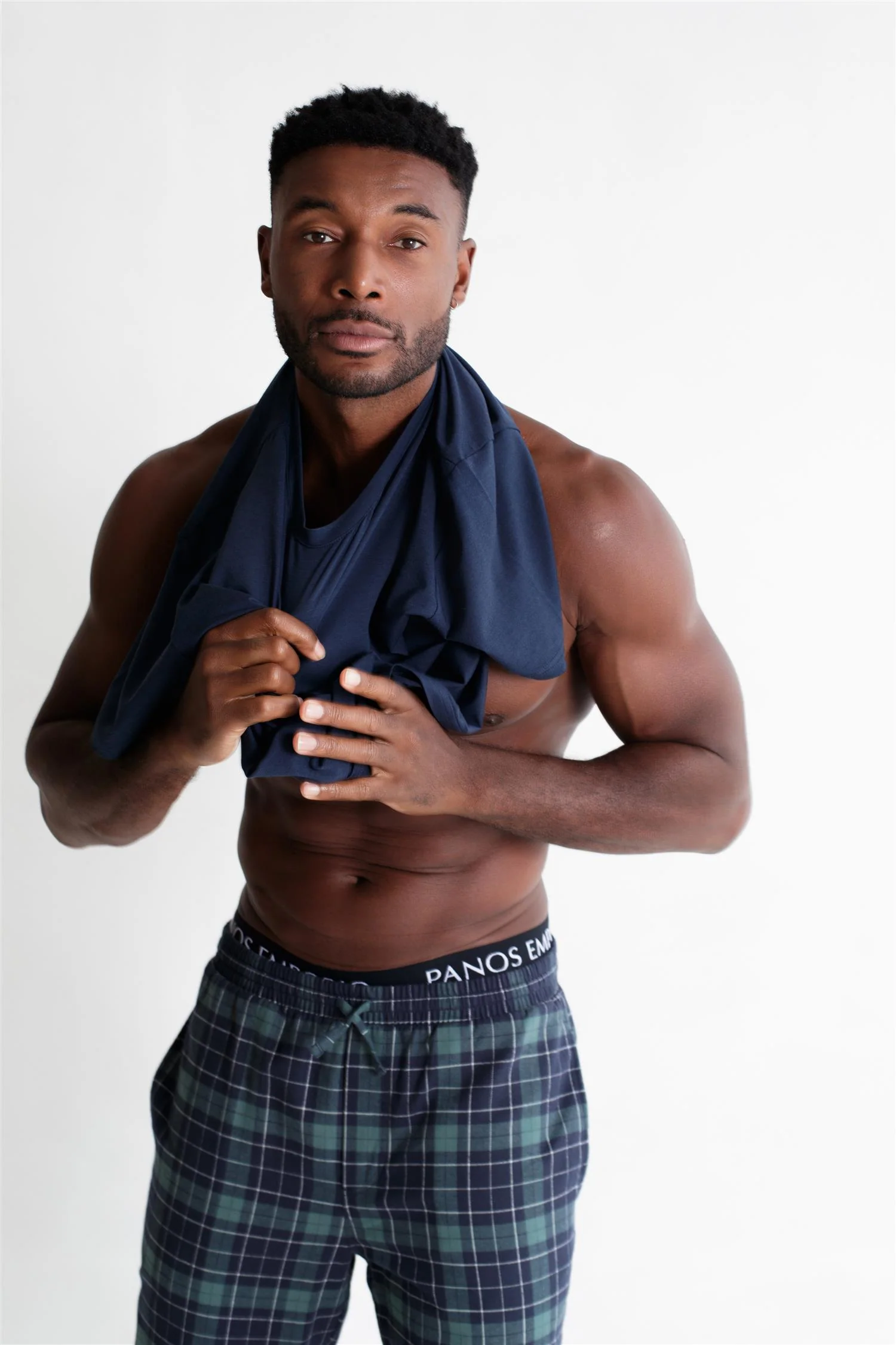 Pj Pant Green Plaid - Image 7
