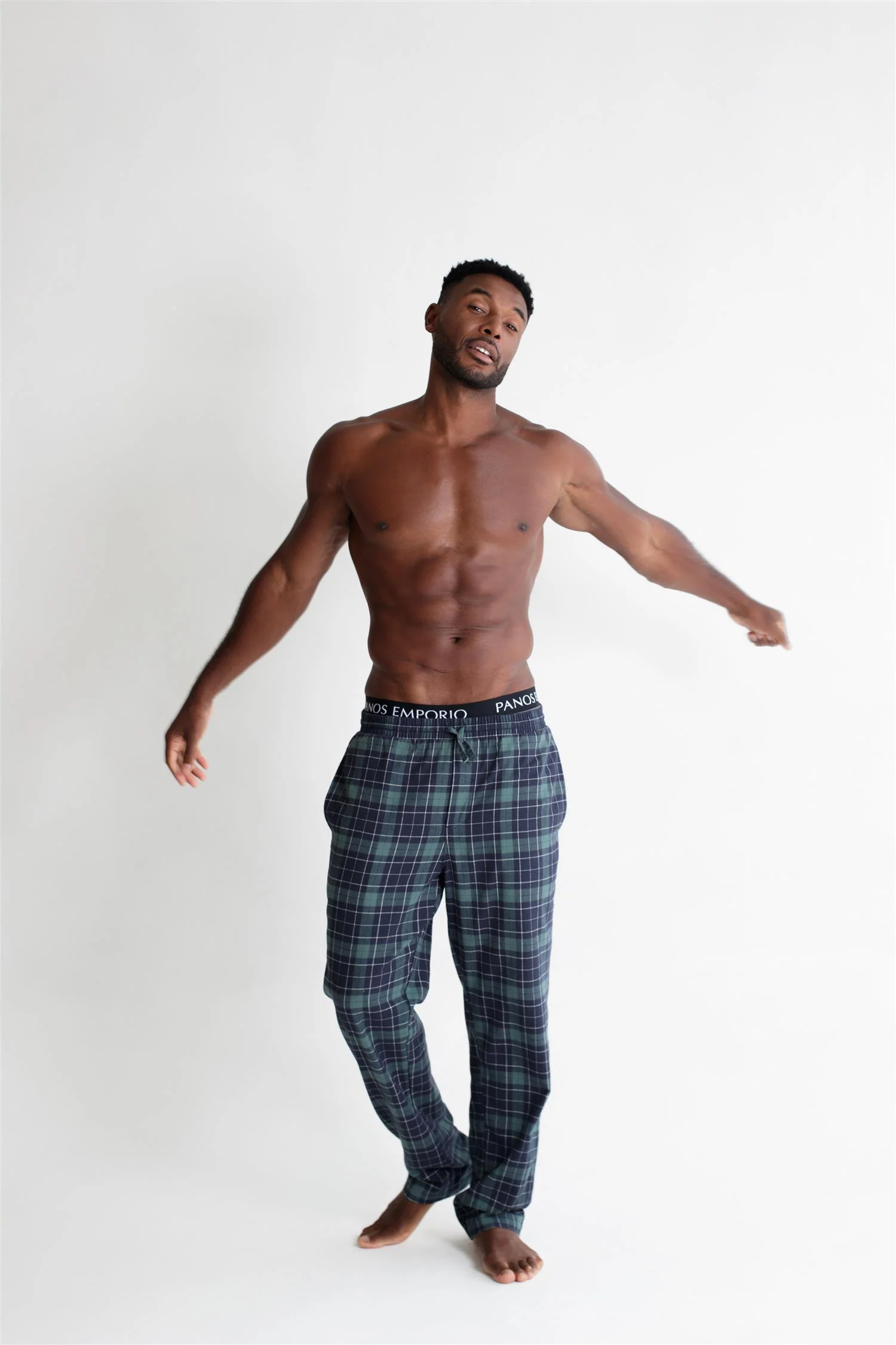 Pj Pant Green Plaid - Image 8