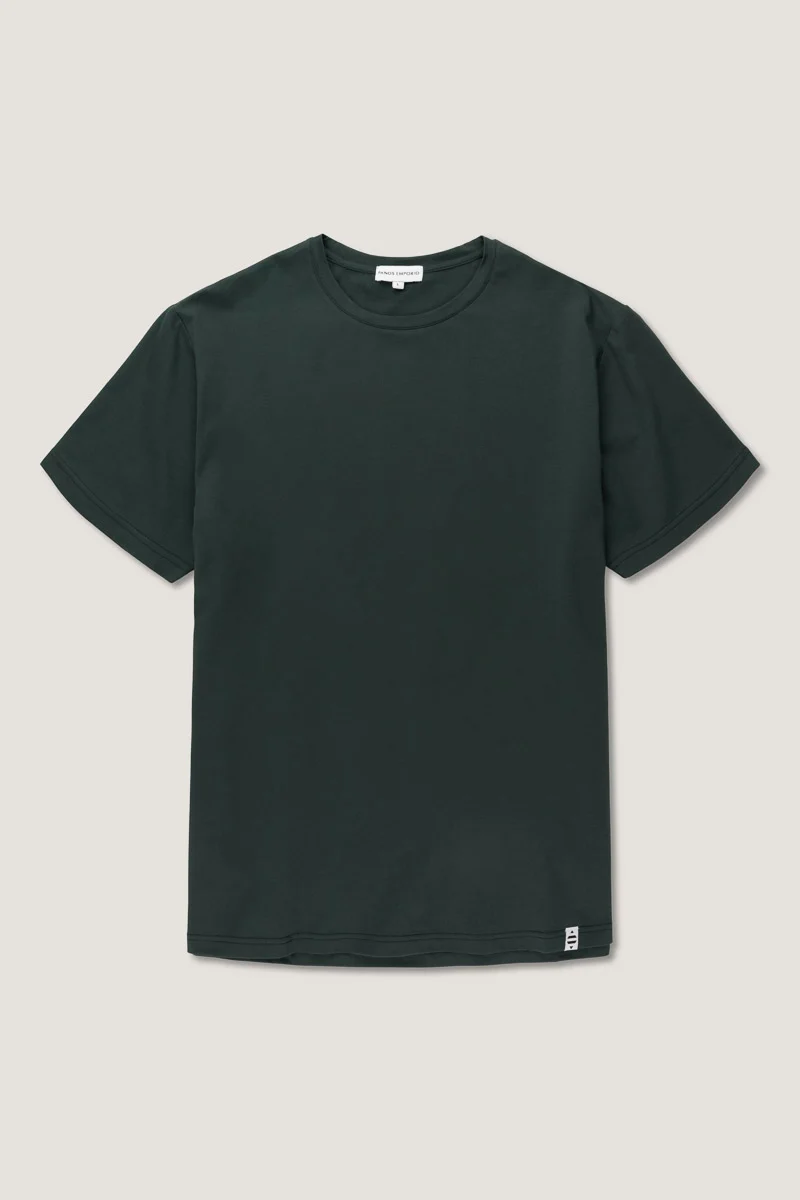 Organic Cotton Crew Tee  Forest