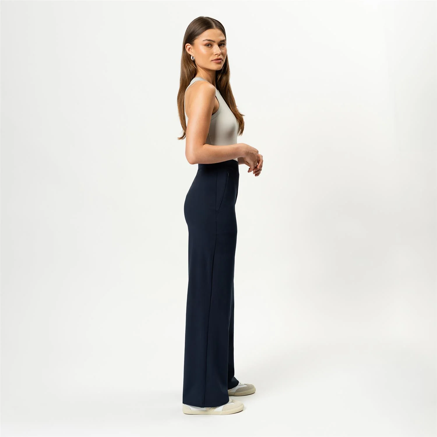 ASANA RELAXED STRAIGHT PANT  Navy - Image 5