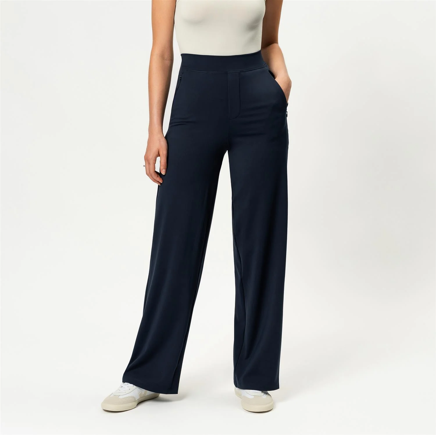 ASANA RELAXED STRAIGHT PANT  Navy - Image 7