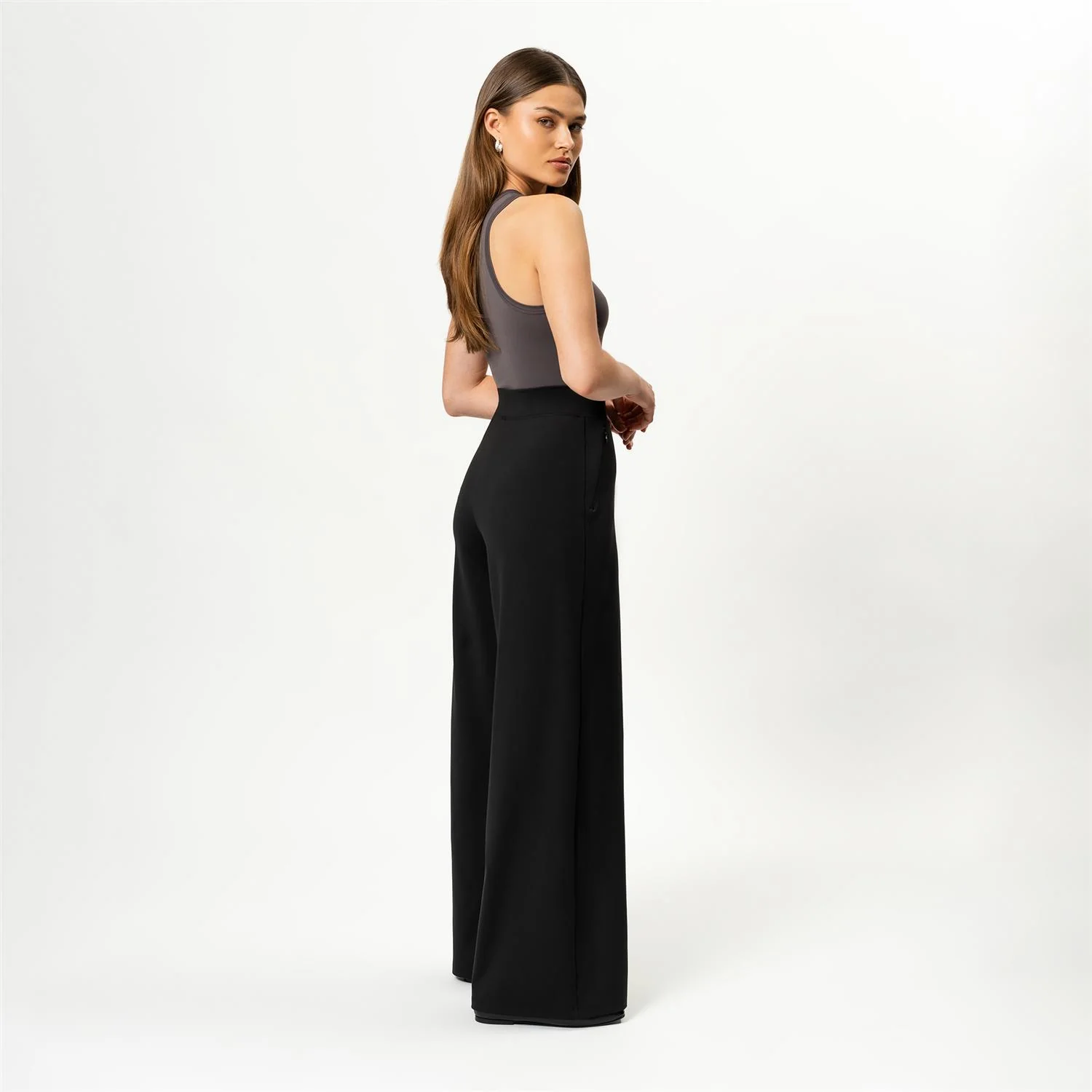 ASANA WIDE PANT  Black - Image 4