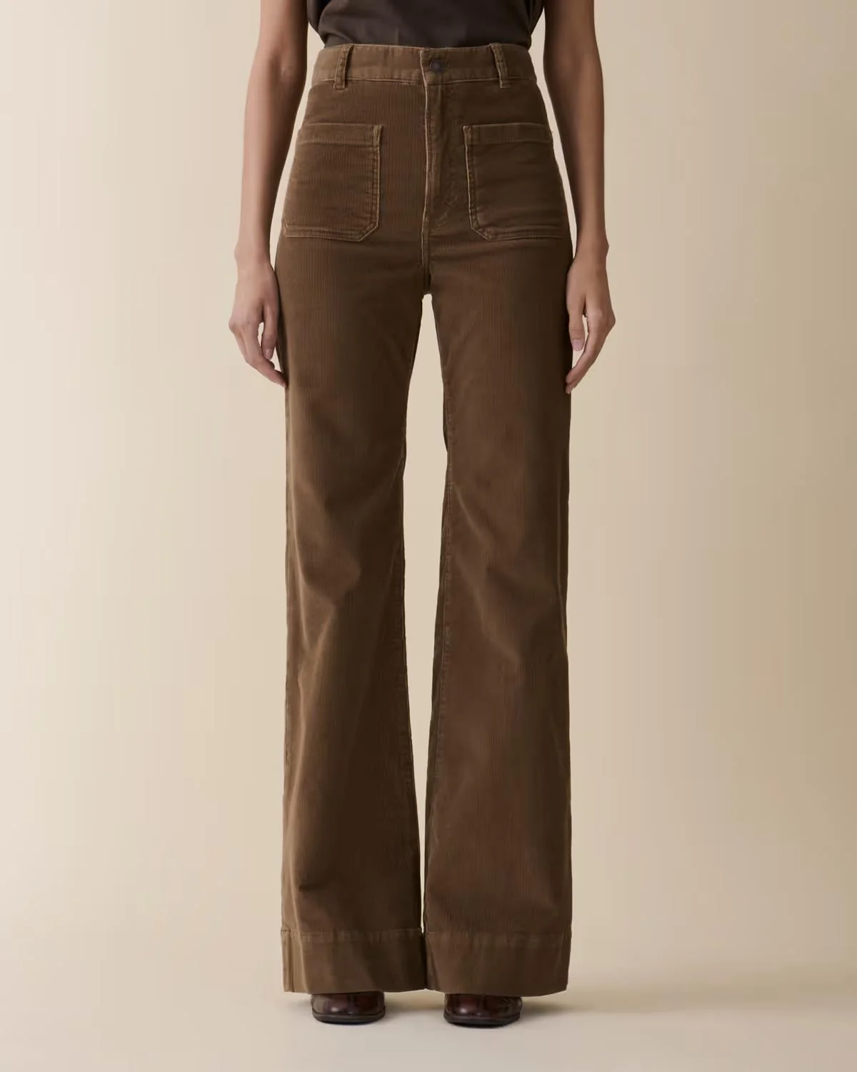 St Monica Brown Corduroy
