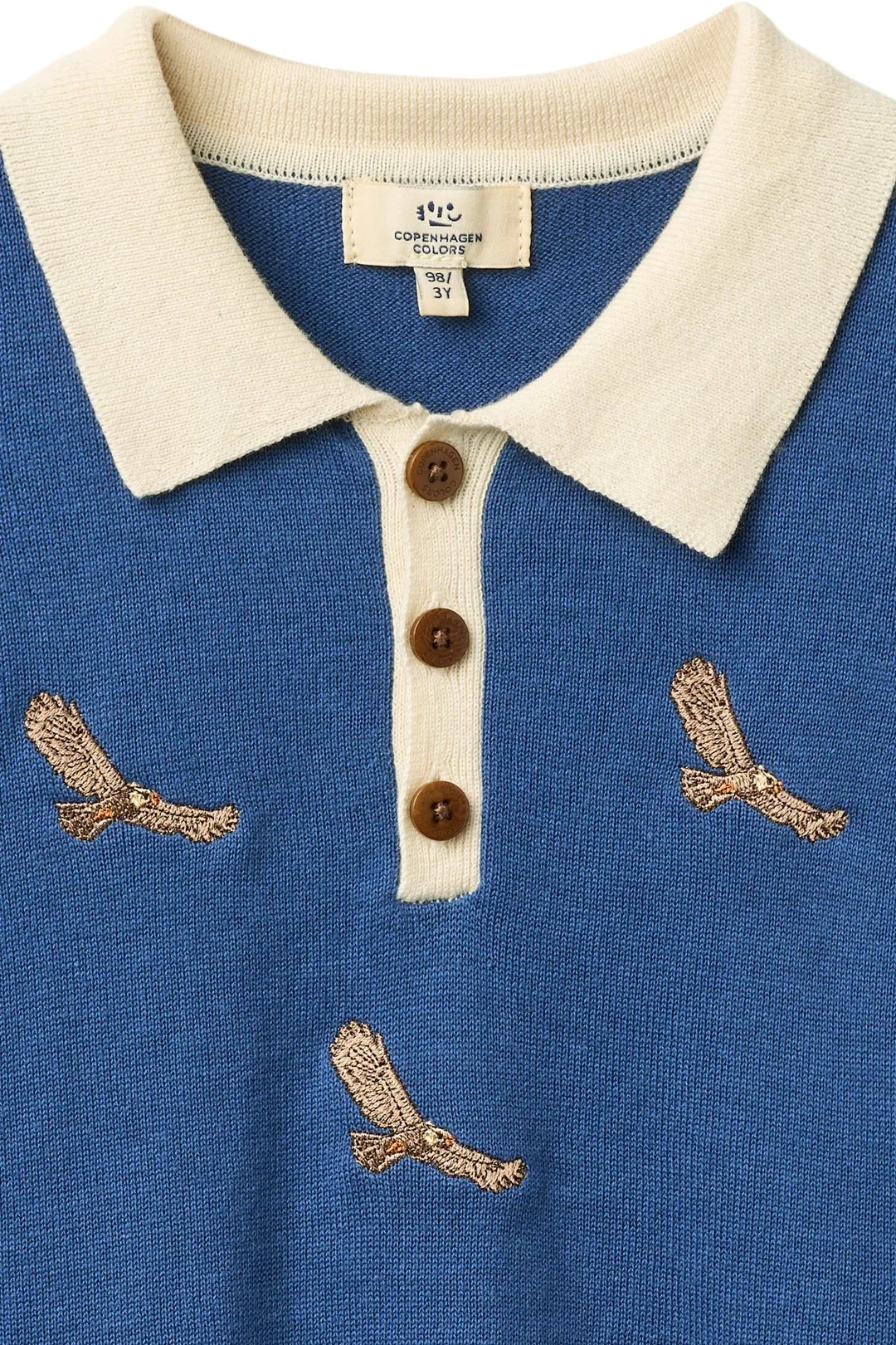 POLO W. EMBROIDERY Cream Comb. - Image 3