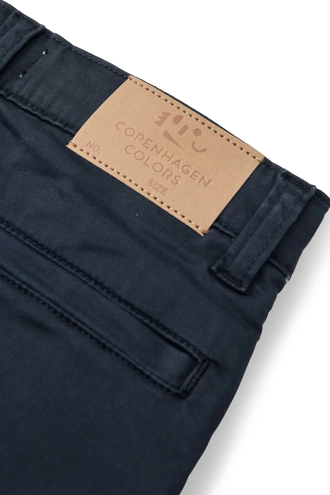 SILKY TWILL CHINOS SLIM - WITH STRETCH Navy - Image 3