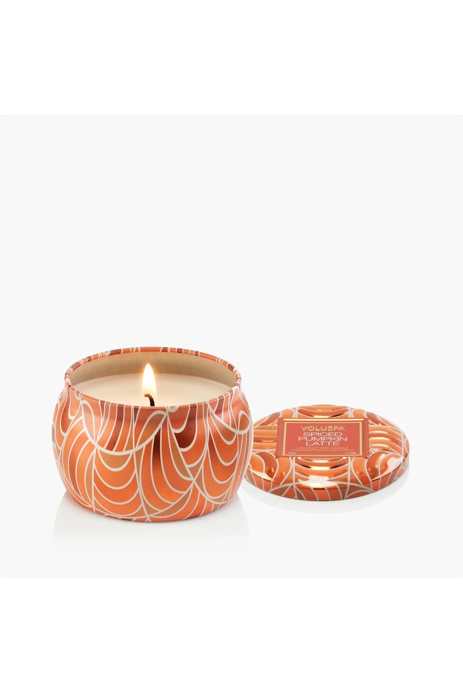 MINI TIN CANDLE 25T Spiced Pumpkin Latte