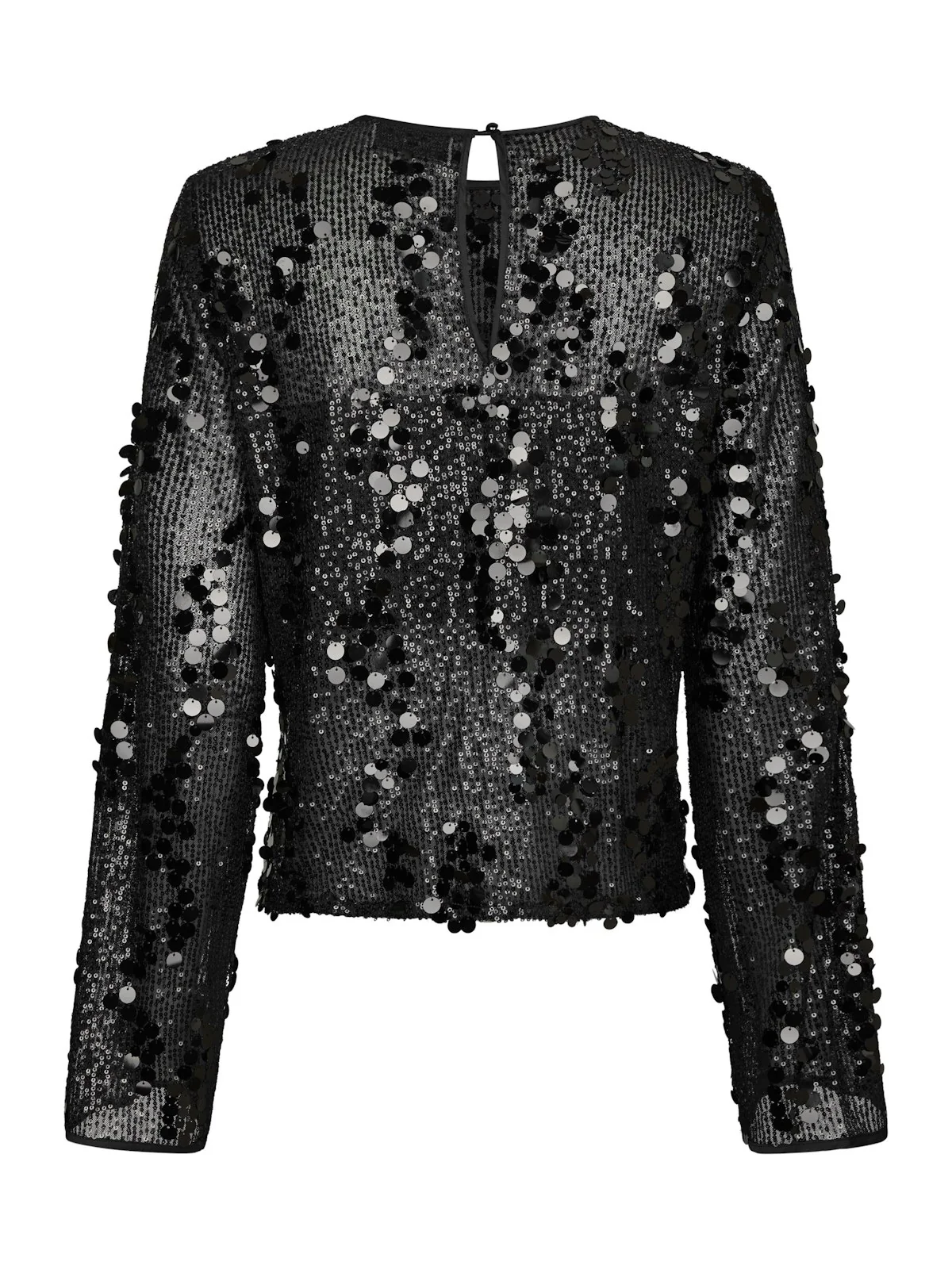 Blake Sequins Blouse  Black - Image 2