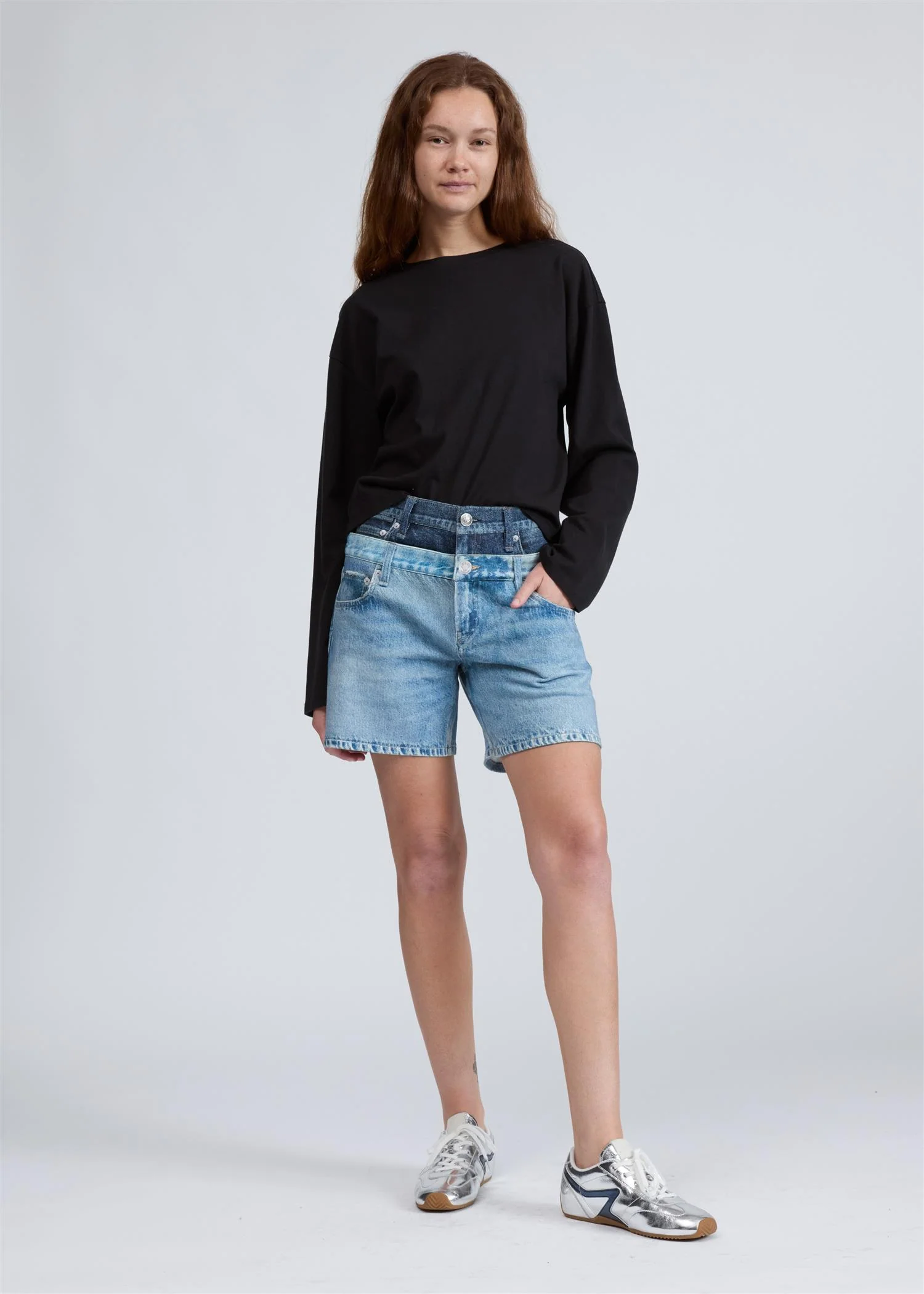 KELLY BOXY LS  Black