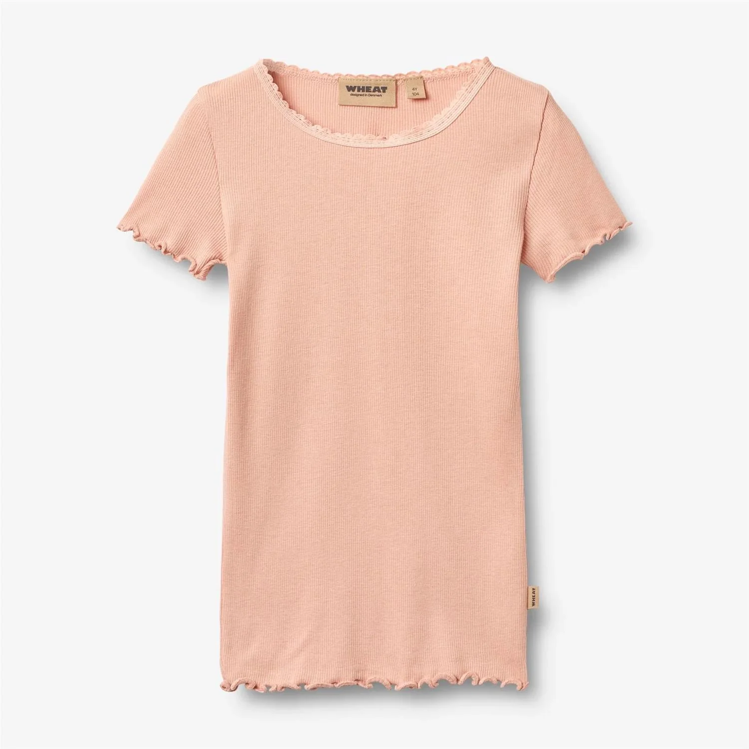 Rib T-shirt S/S Katie  Rose Cloud