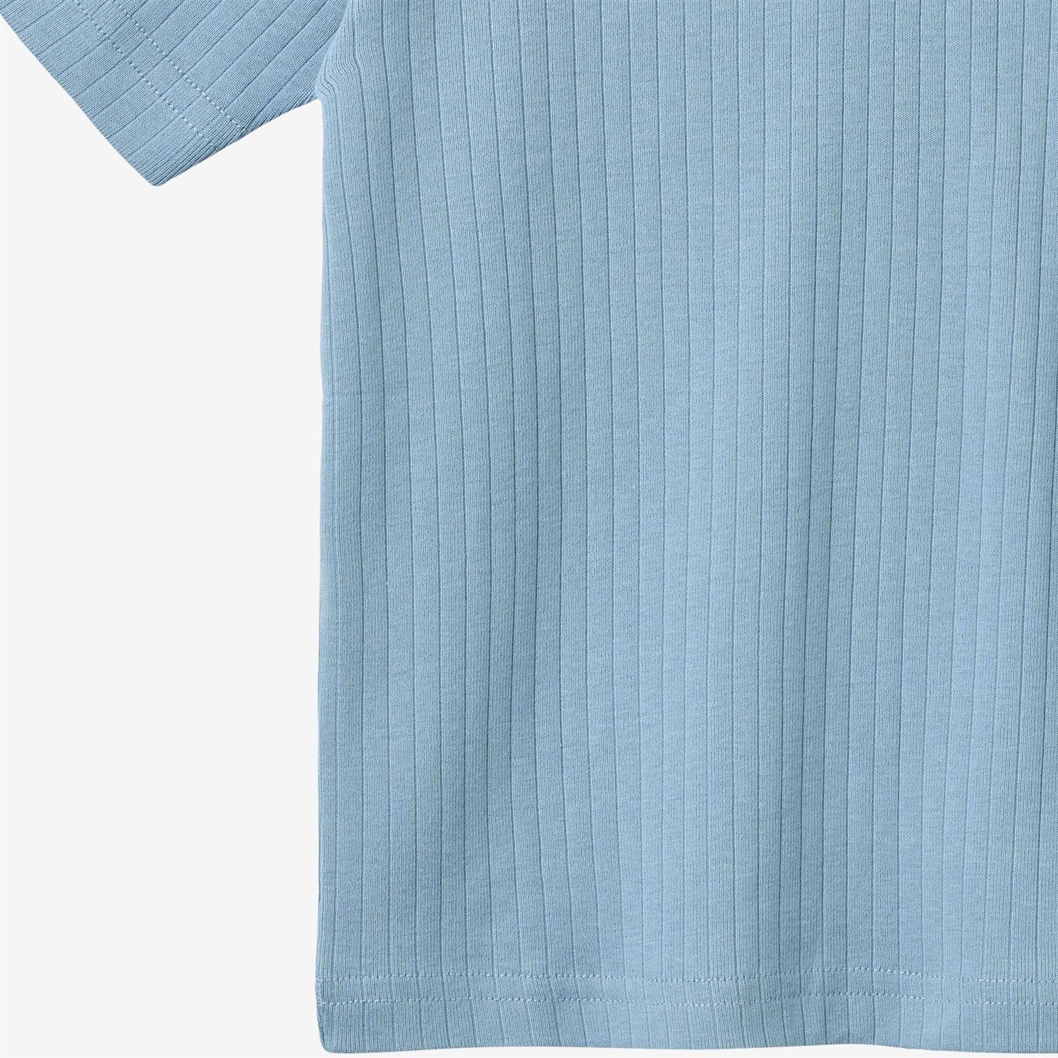 T-Shirt S/S Lumi  Faded Denim - Image 3