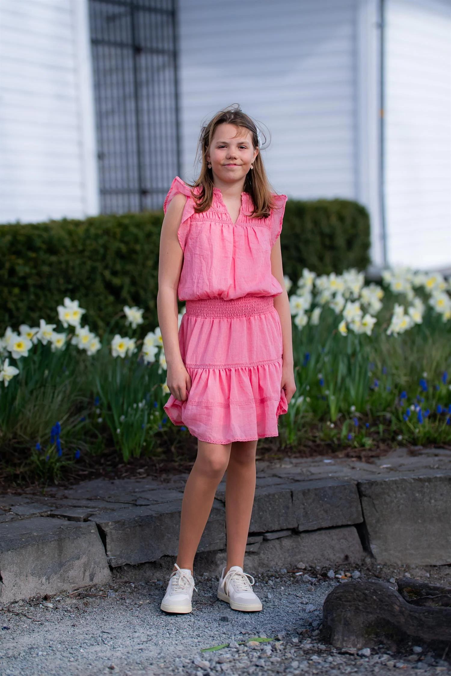 Milena dress Coral