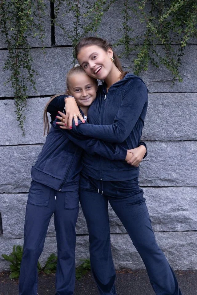 Hermine velour pant  Midnight Navy - Image 2
