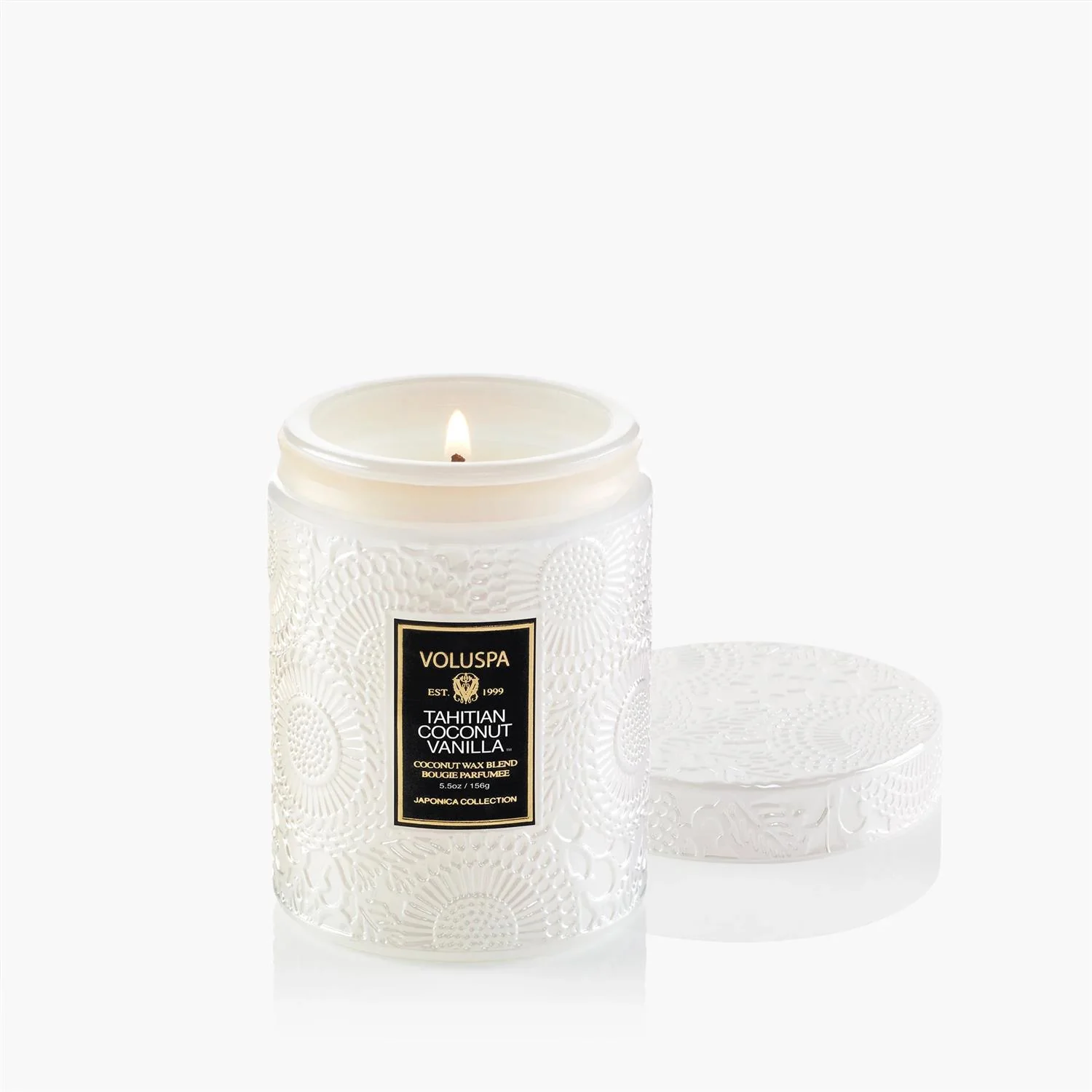 Small Jar Candle Tahitian Coconut Vanilla
