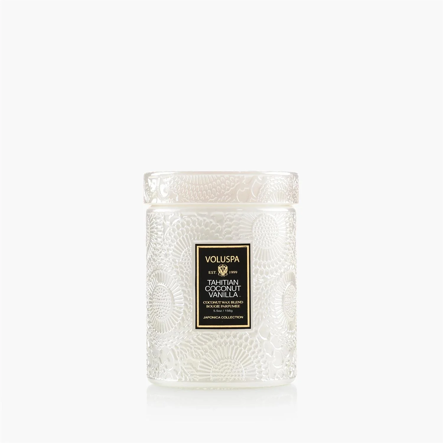 Small Jar Candle Tahitian Coconut Vanilla - Image 2