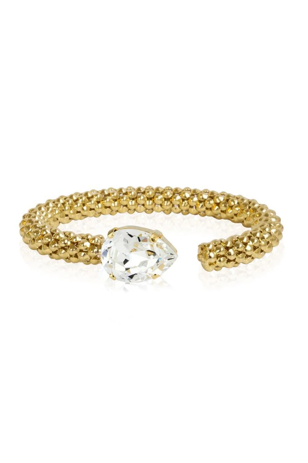 CLASSIC ROPE BRACELET GOLD Crystal
