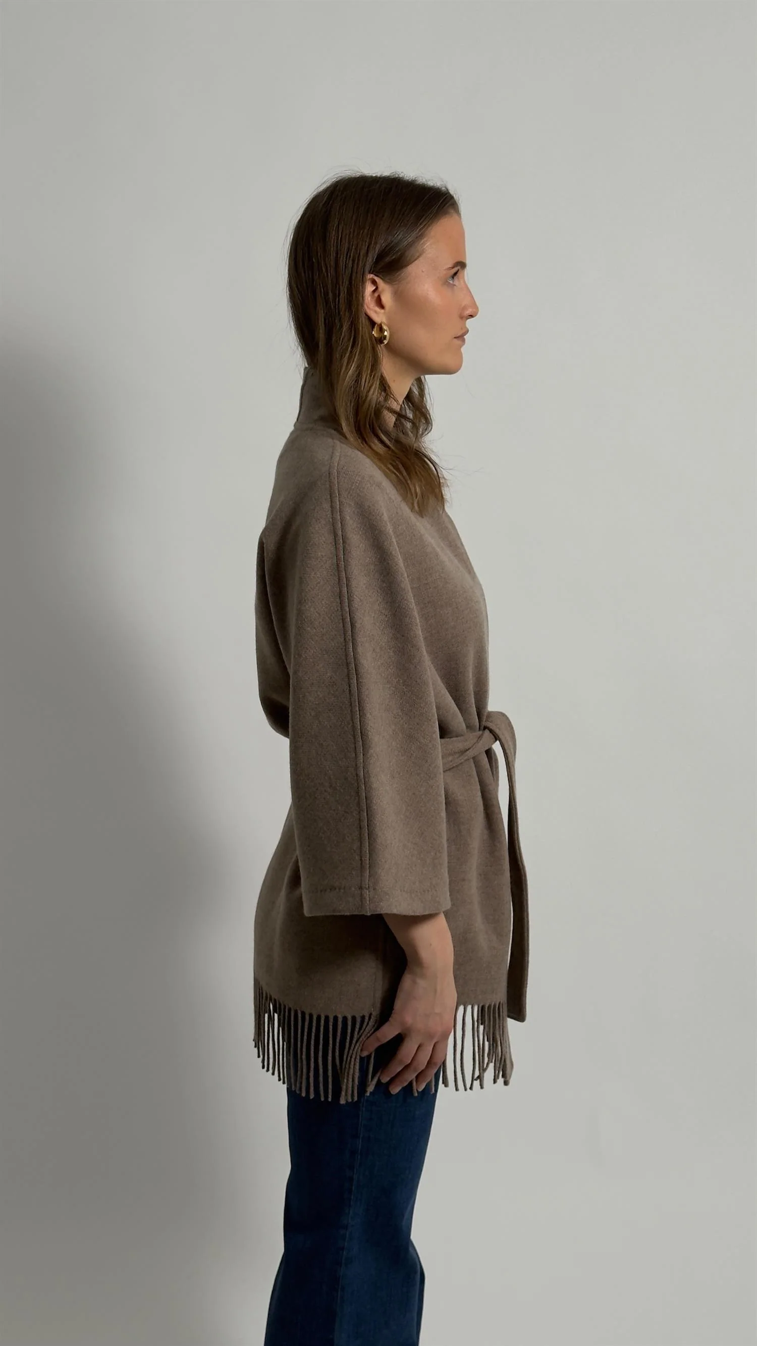 Akila Lambswool Jacket  Desert - Image 2