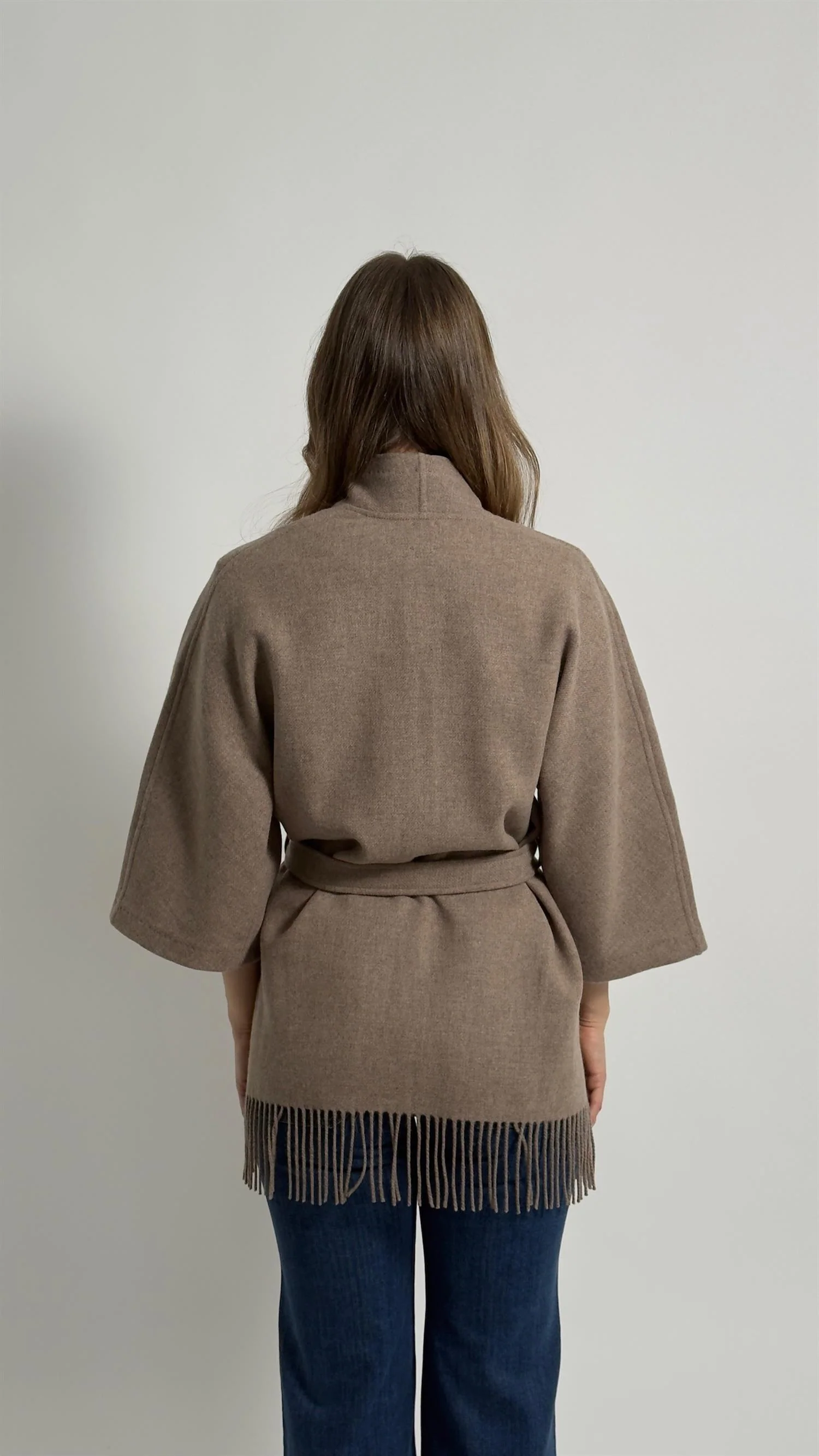 Akila Lambswool Jacket  Desert - Image 3