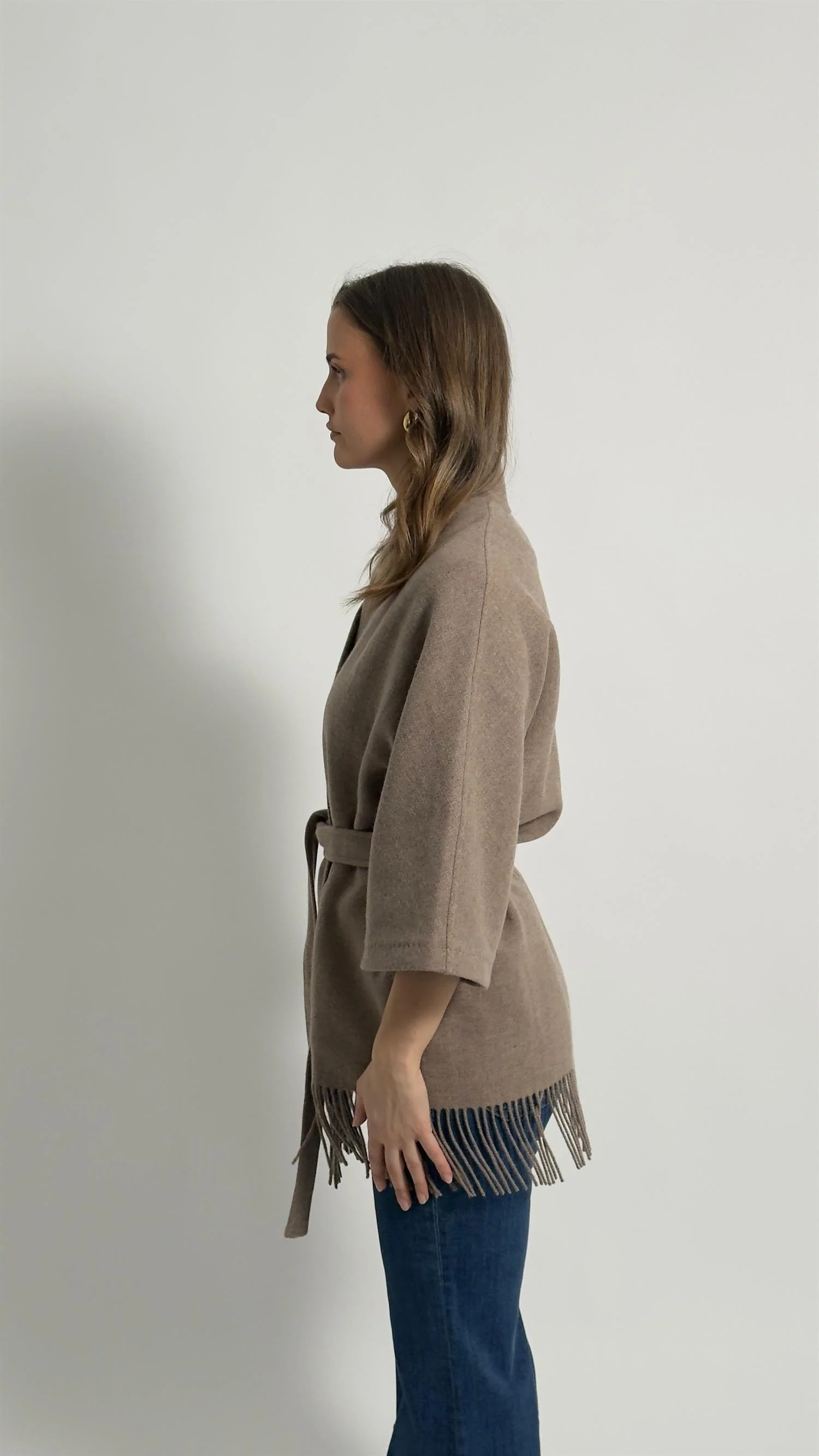 Akila Lambswool Jacket  Desert - Image 4