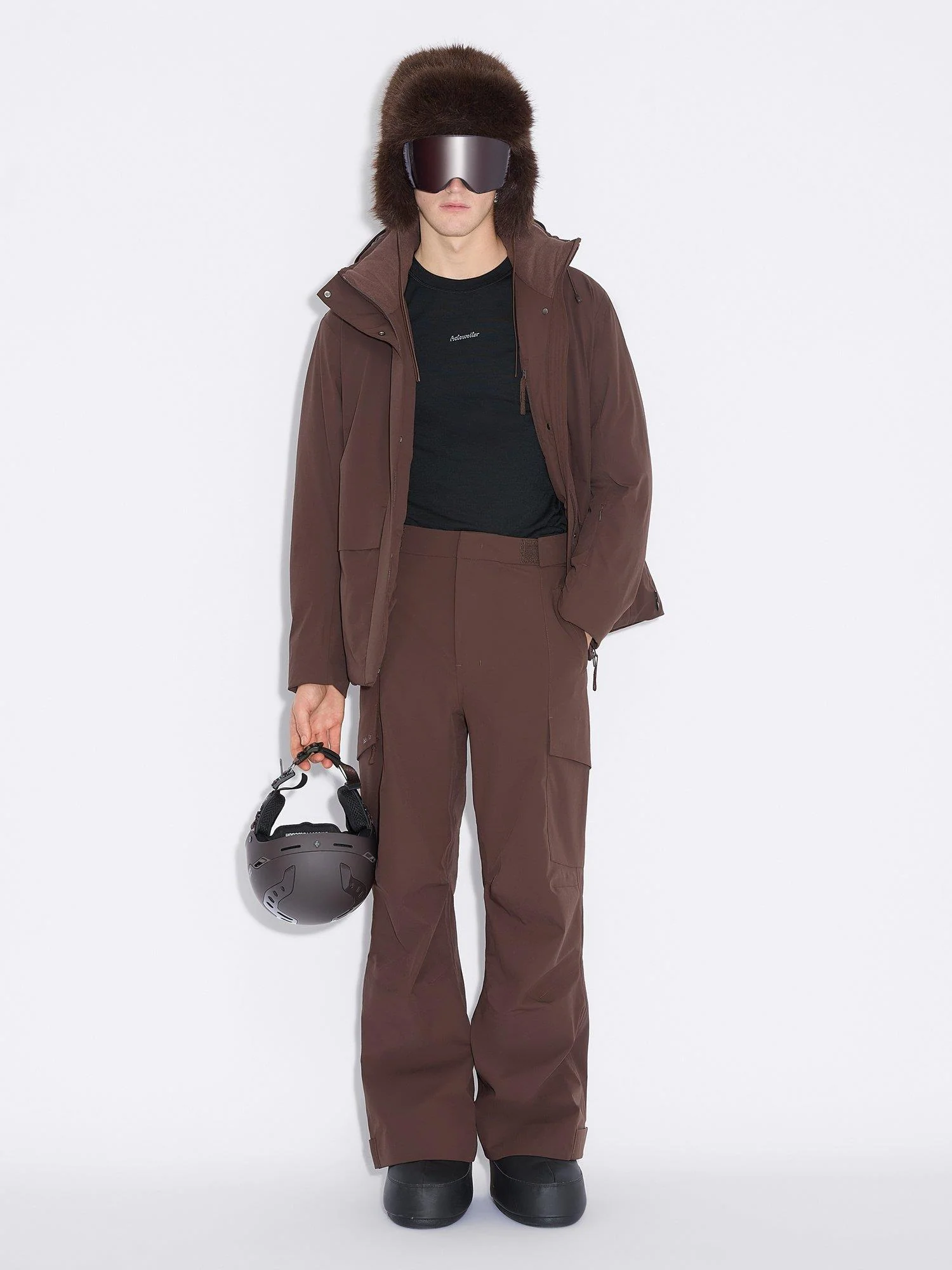 M Tryvann 3l Trousers Dk. Brown - Image 8