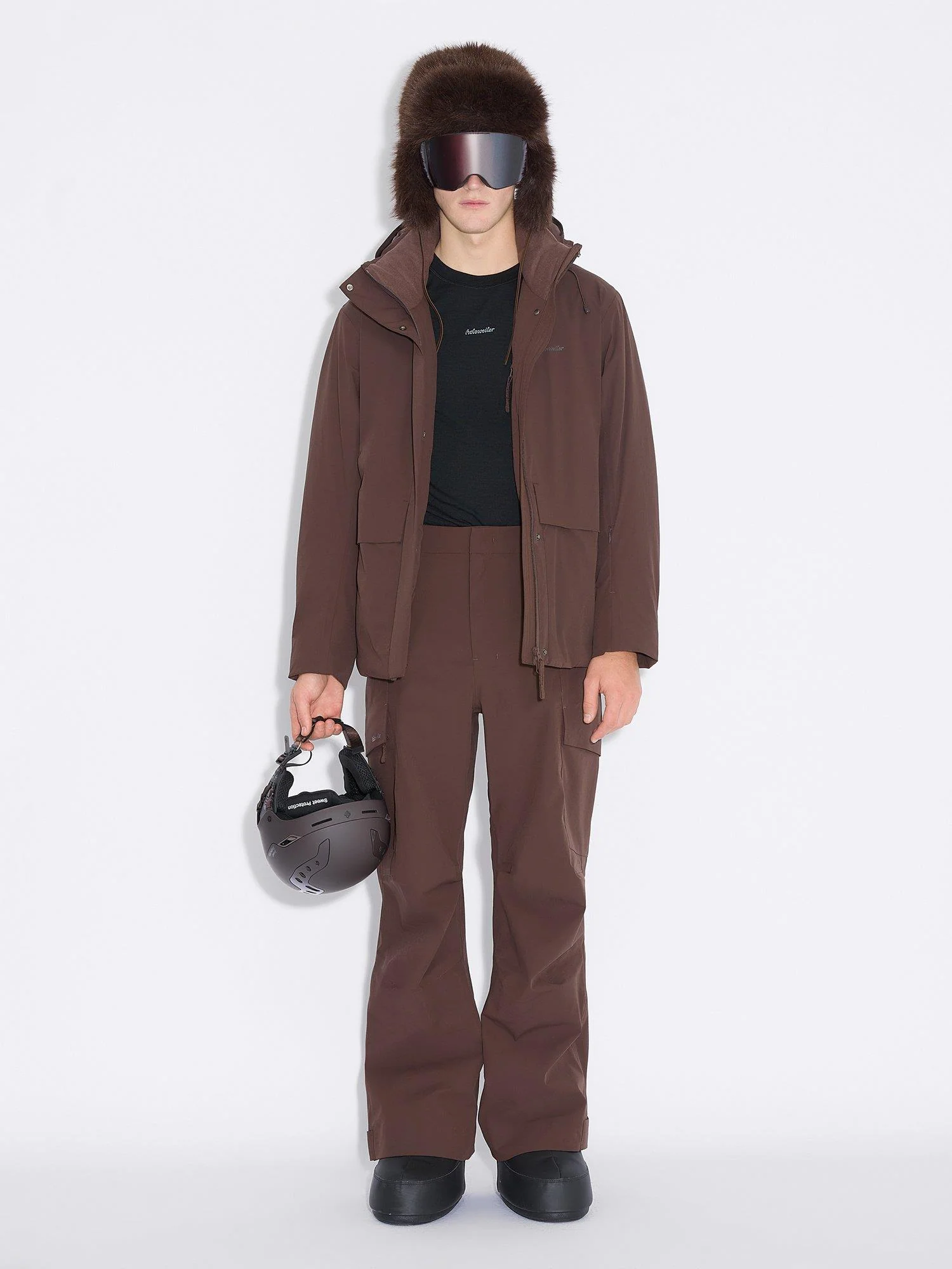 M Tryvann 3l Trousers Dk. Brown - Image 9