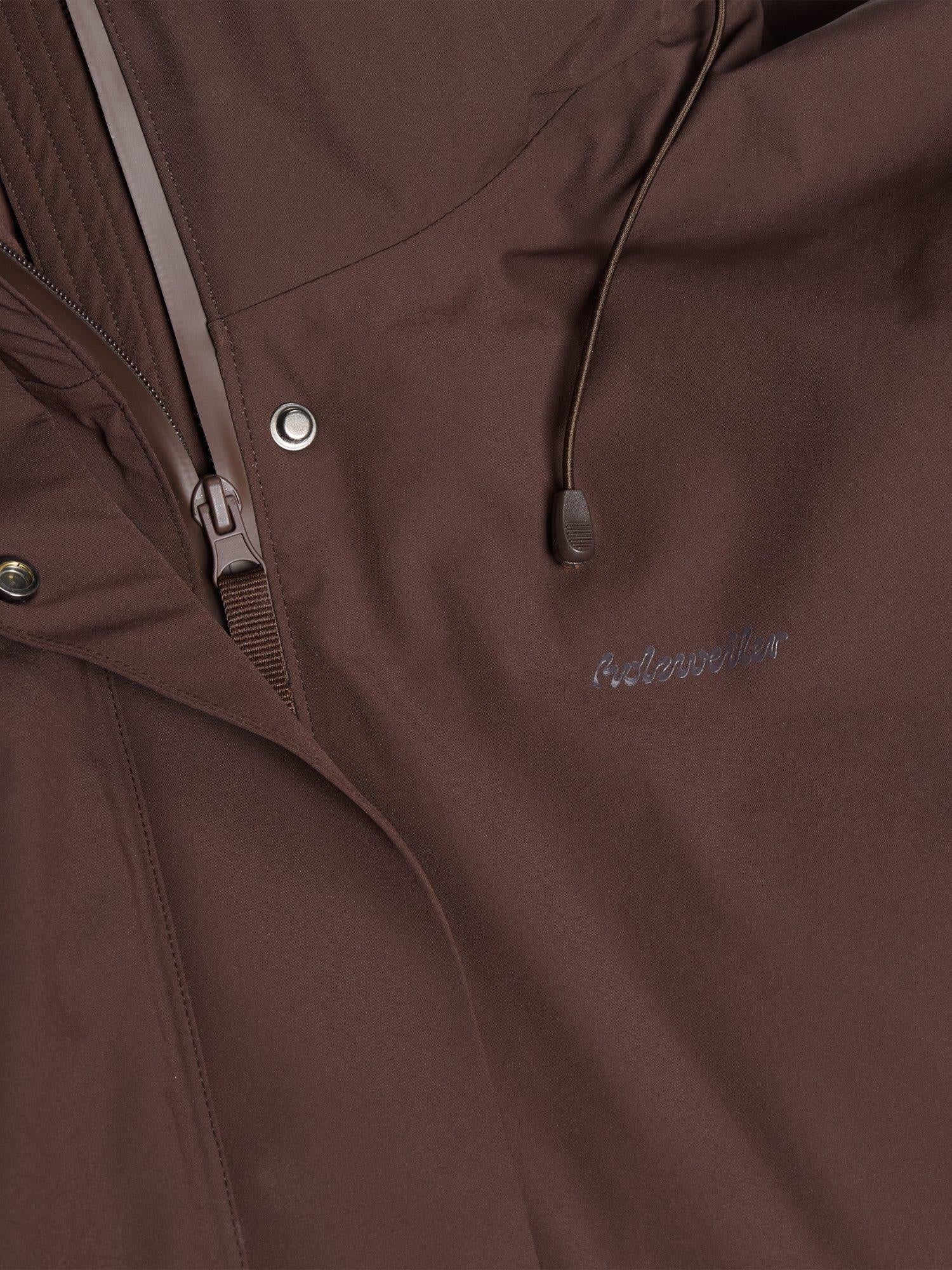 W Tryvann Down Jacket  Dk. Brown - Image 3