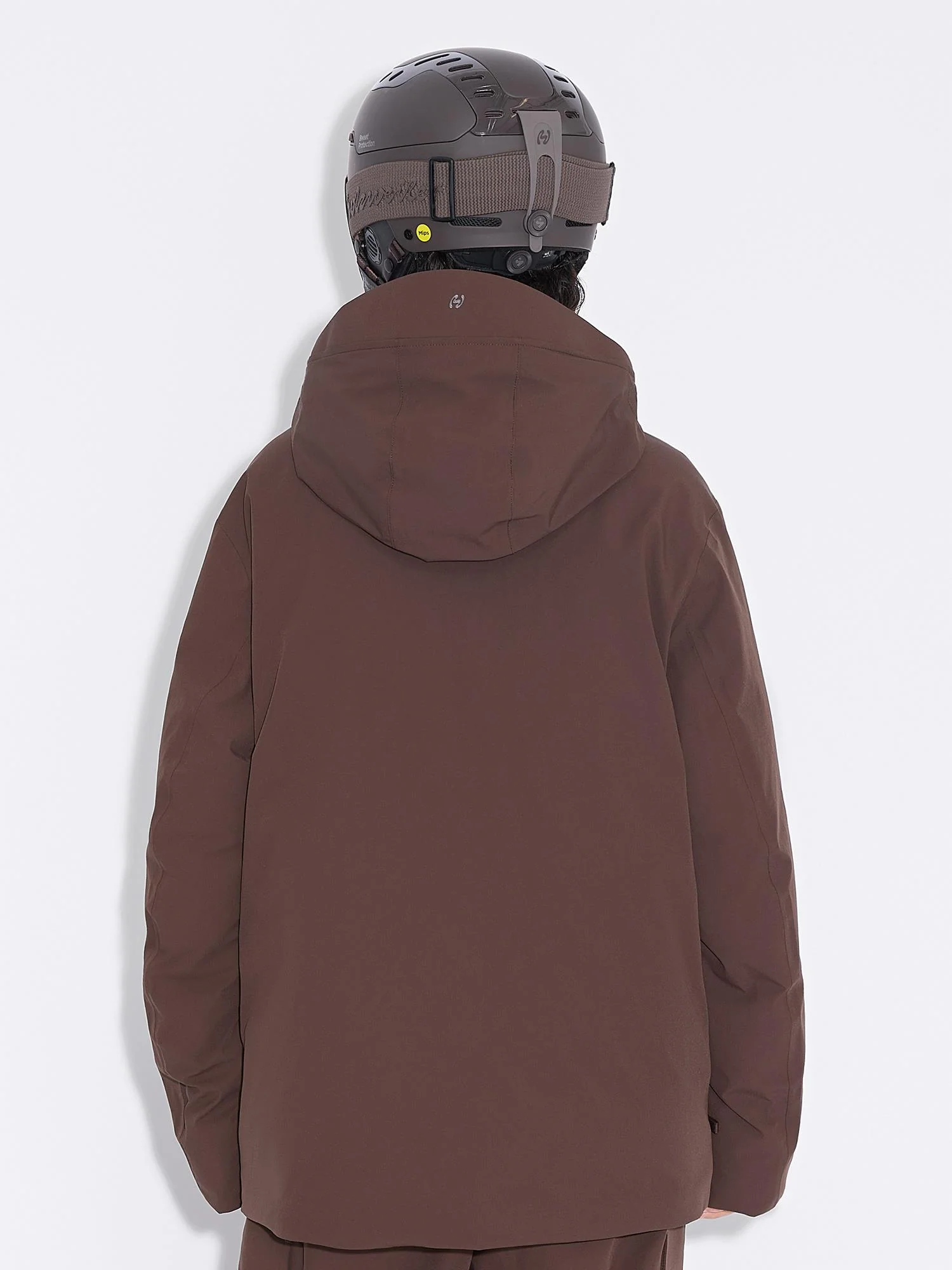 W Tryvann Down Jacket  Dk. Brown - Image 4