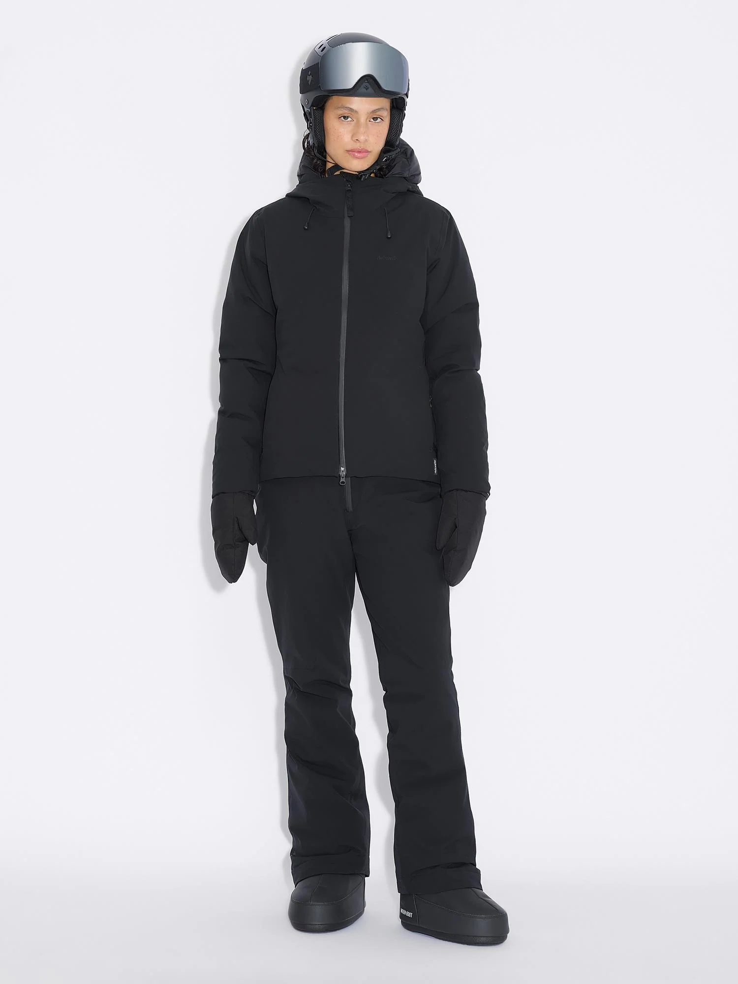 W Tryvann Lt Down Jacket Dk. Grey - Image 8