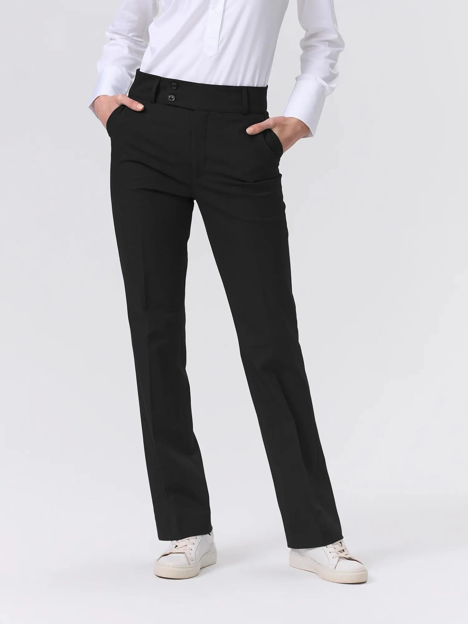High Waist Trouser Black - Image 4