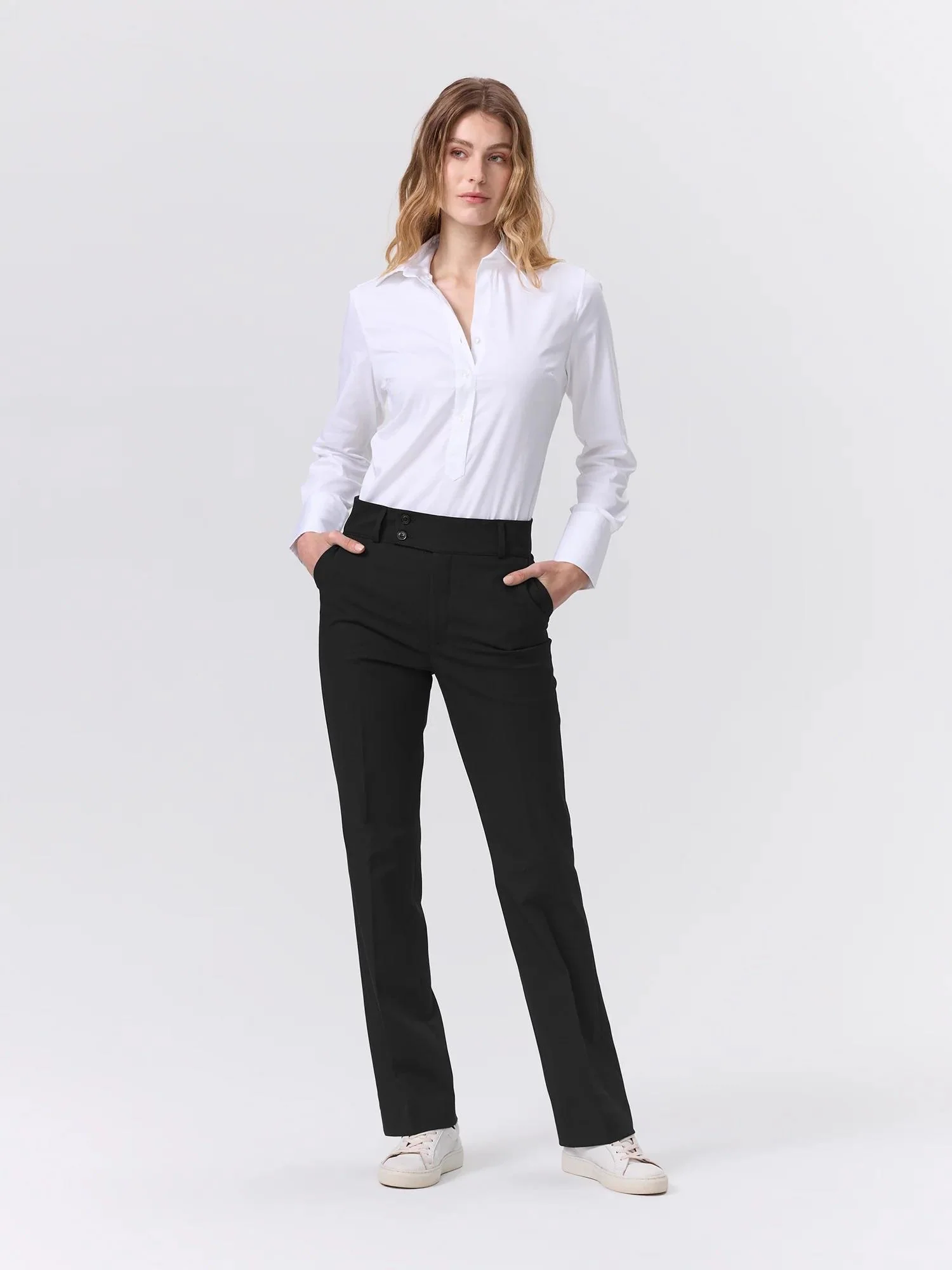 High Waist Trouser Black - Image 5