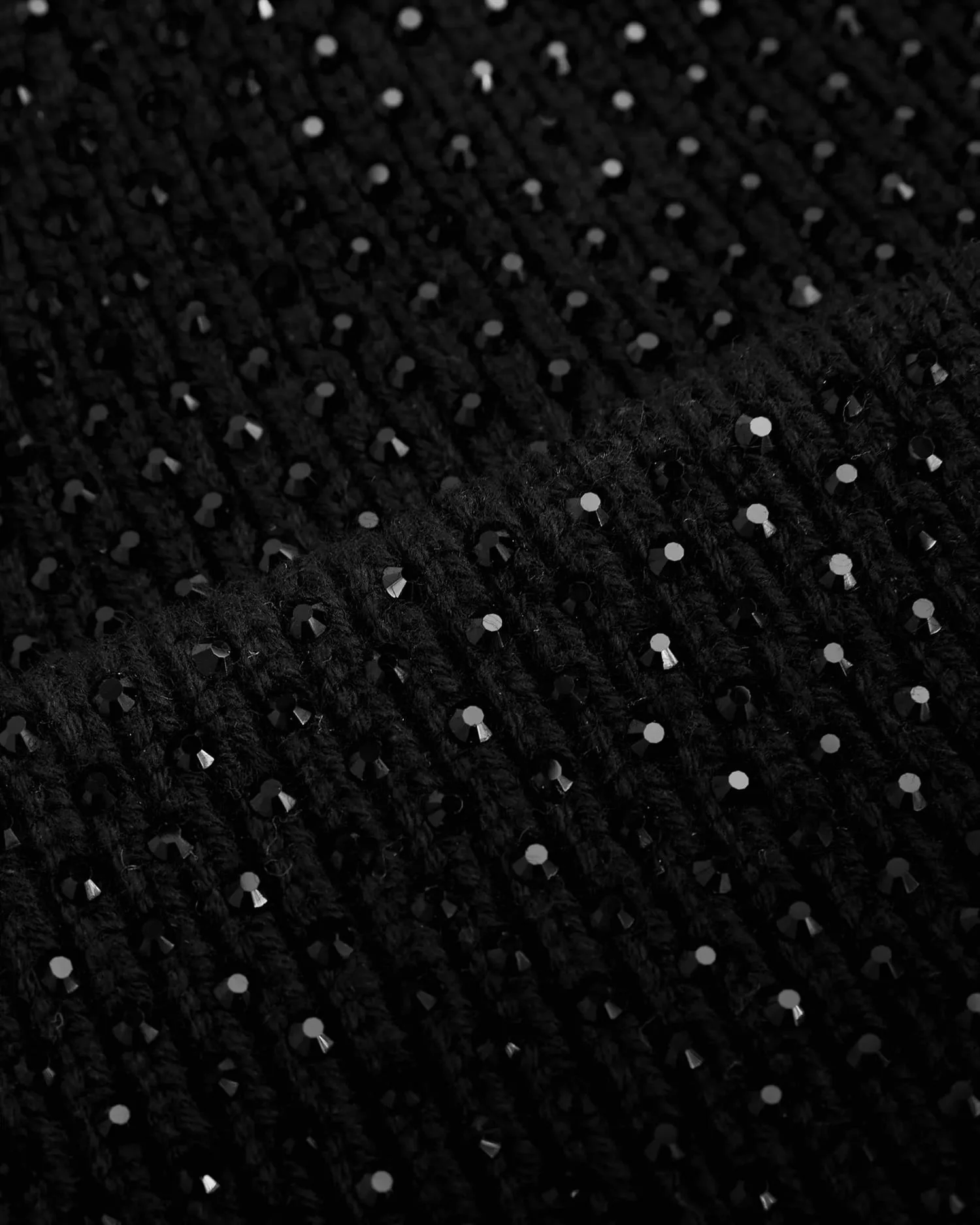 EMBELLISH BEANIE Black - Image 2