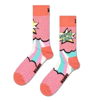 Flying Super Mom Sock