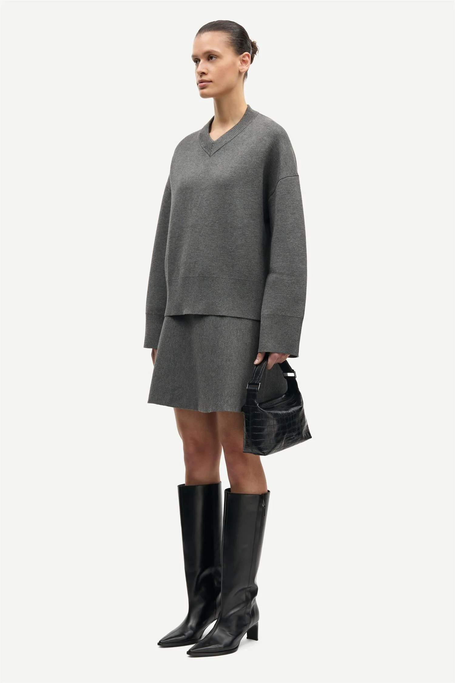 Salula Skirt 15825 Dark Grey - Image 4