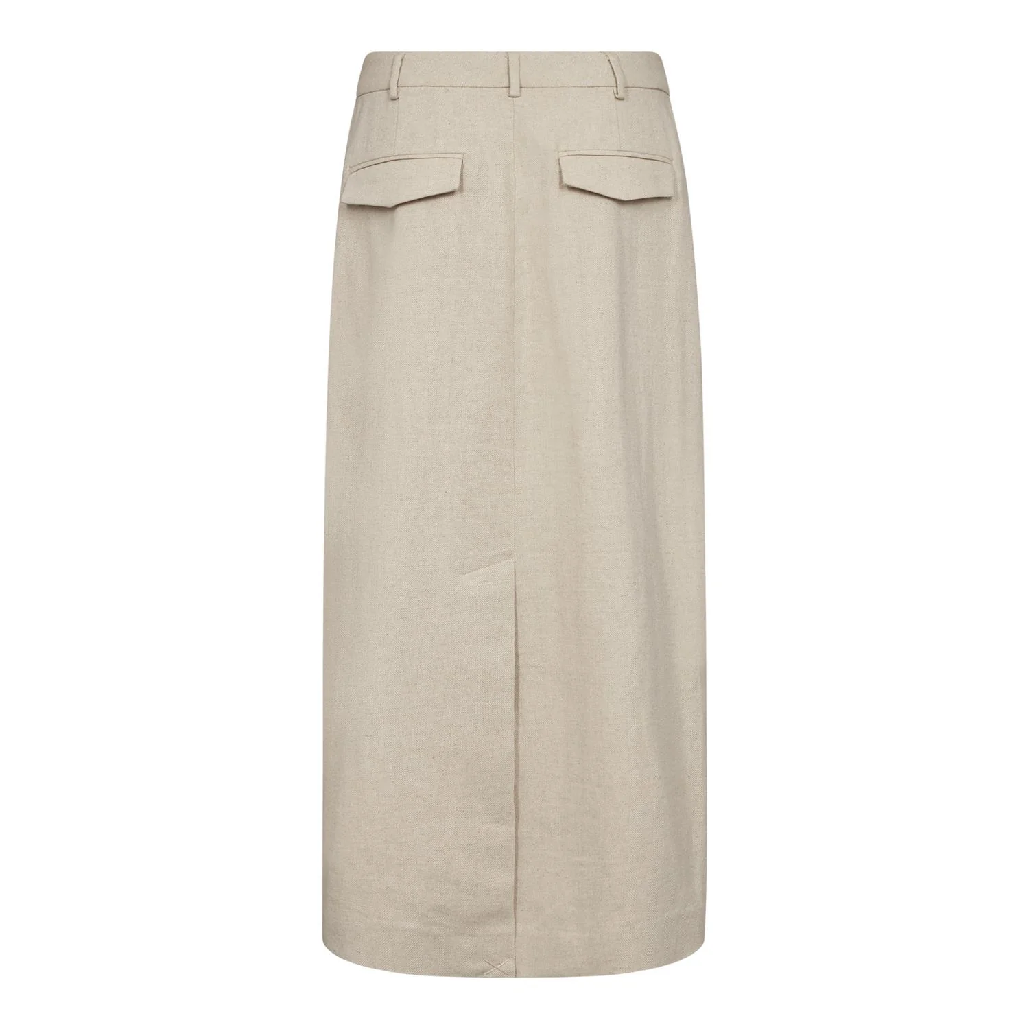 LeenaCC Linen Floor Skirt  Bone - Image 2