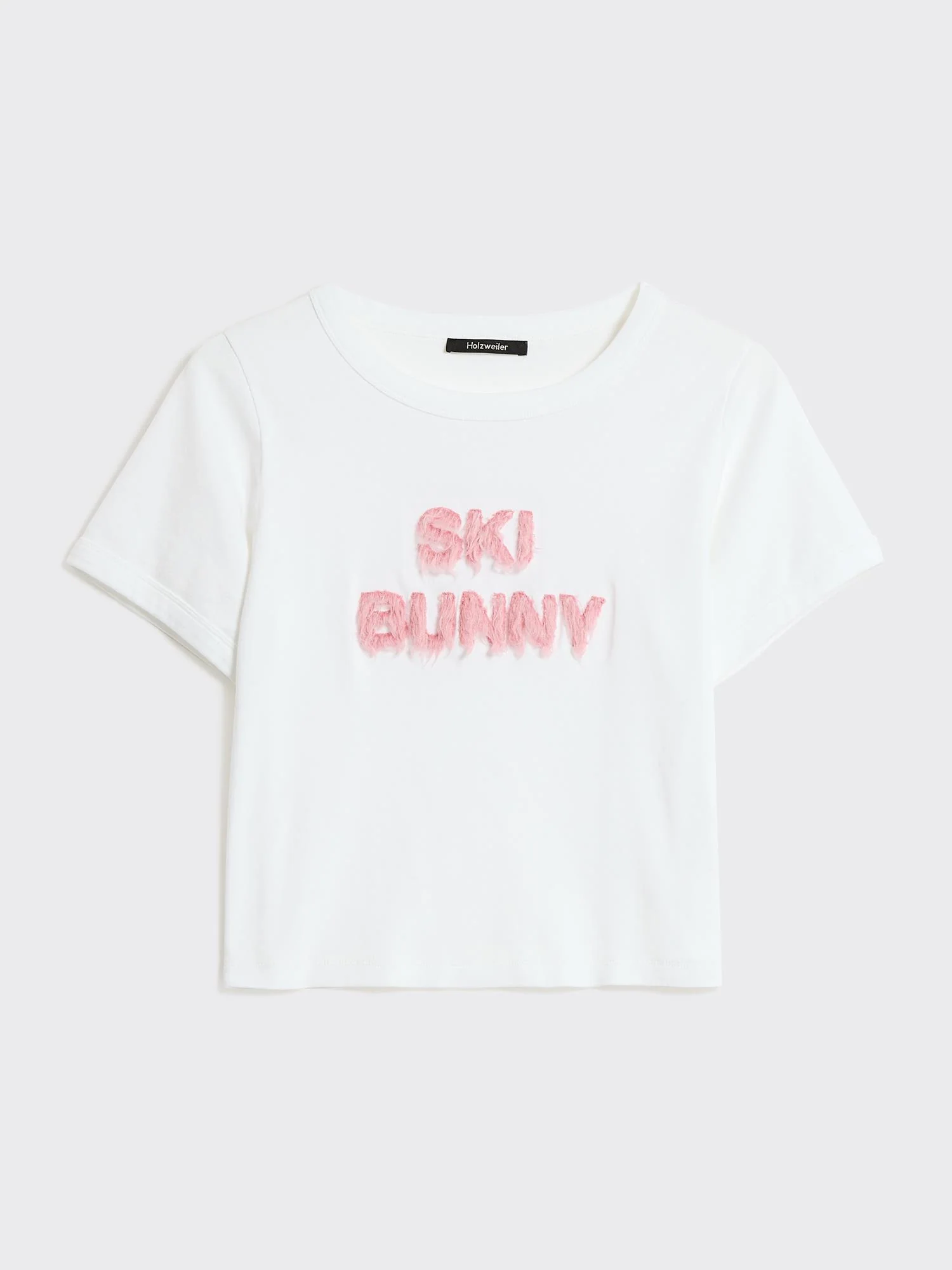 Kitty Fluffy Tee  White