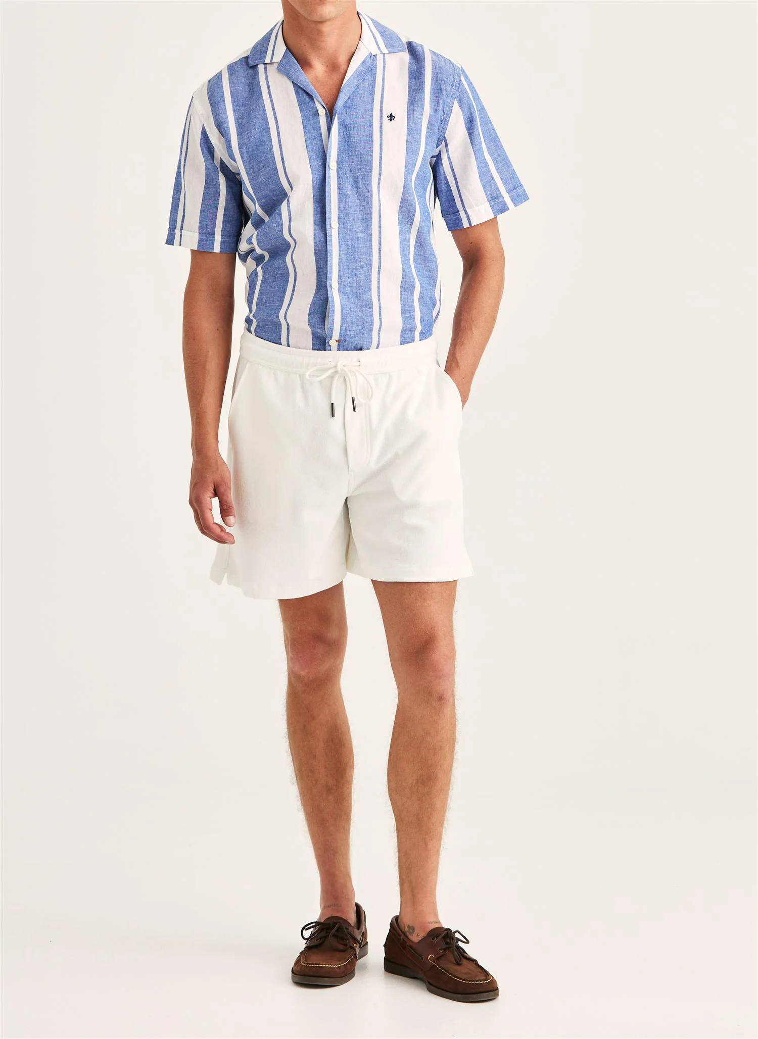 Delon Terry Shorts  Off White - Image 2