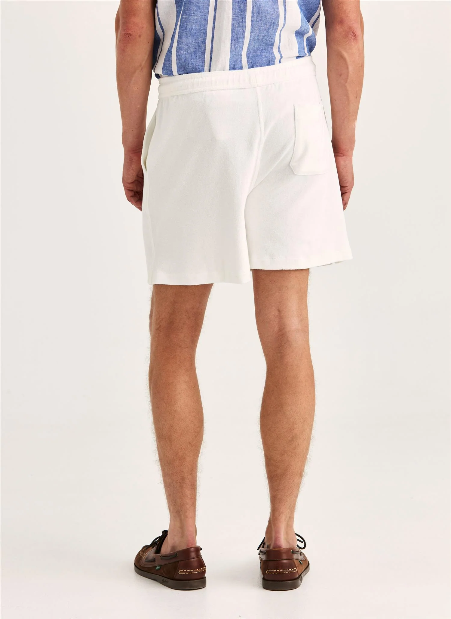 Delon Terry Shorts  Off White - Image 3