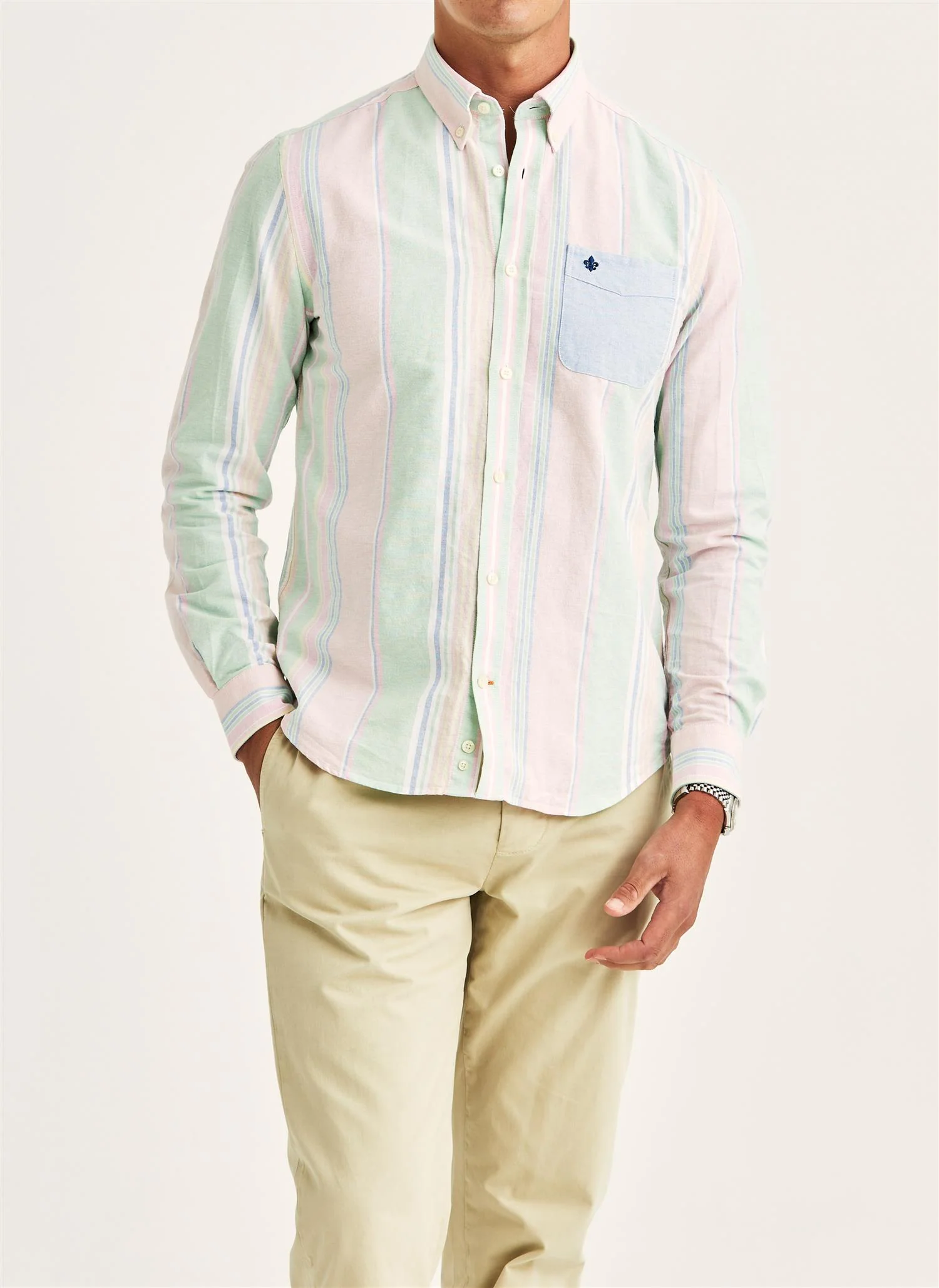 Morris Happy Oxford Shirt-Classic Fit  Pink