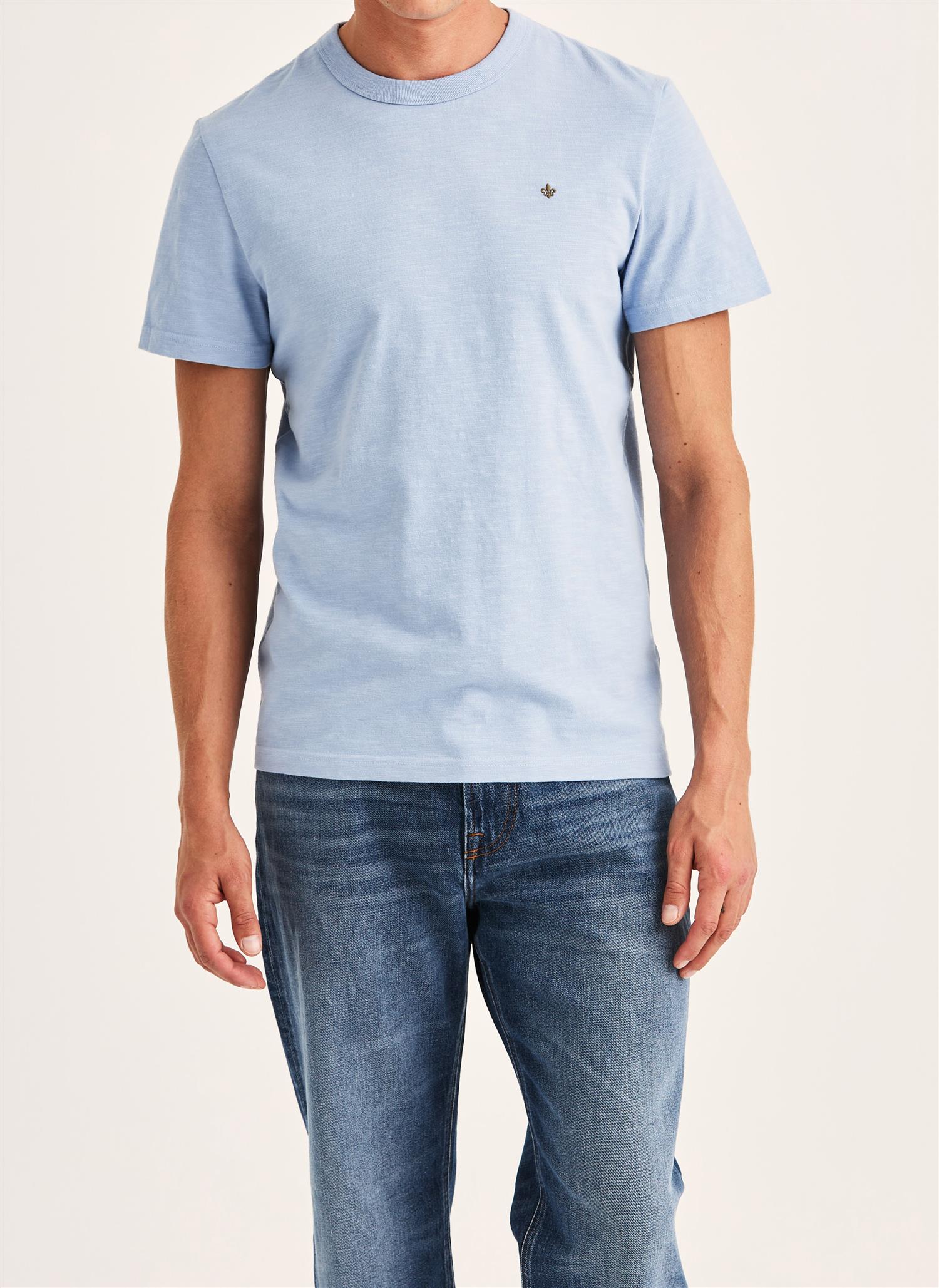 Watson Slub Tee  Blue